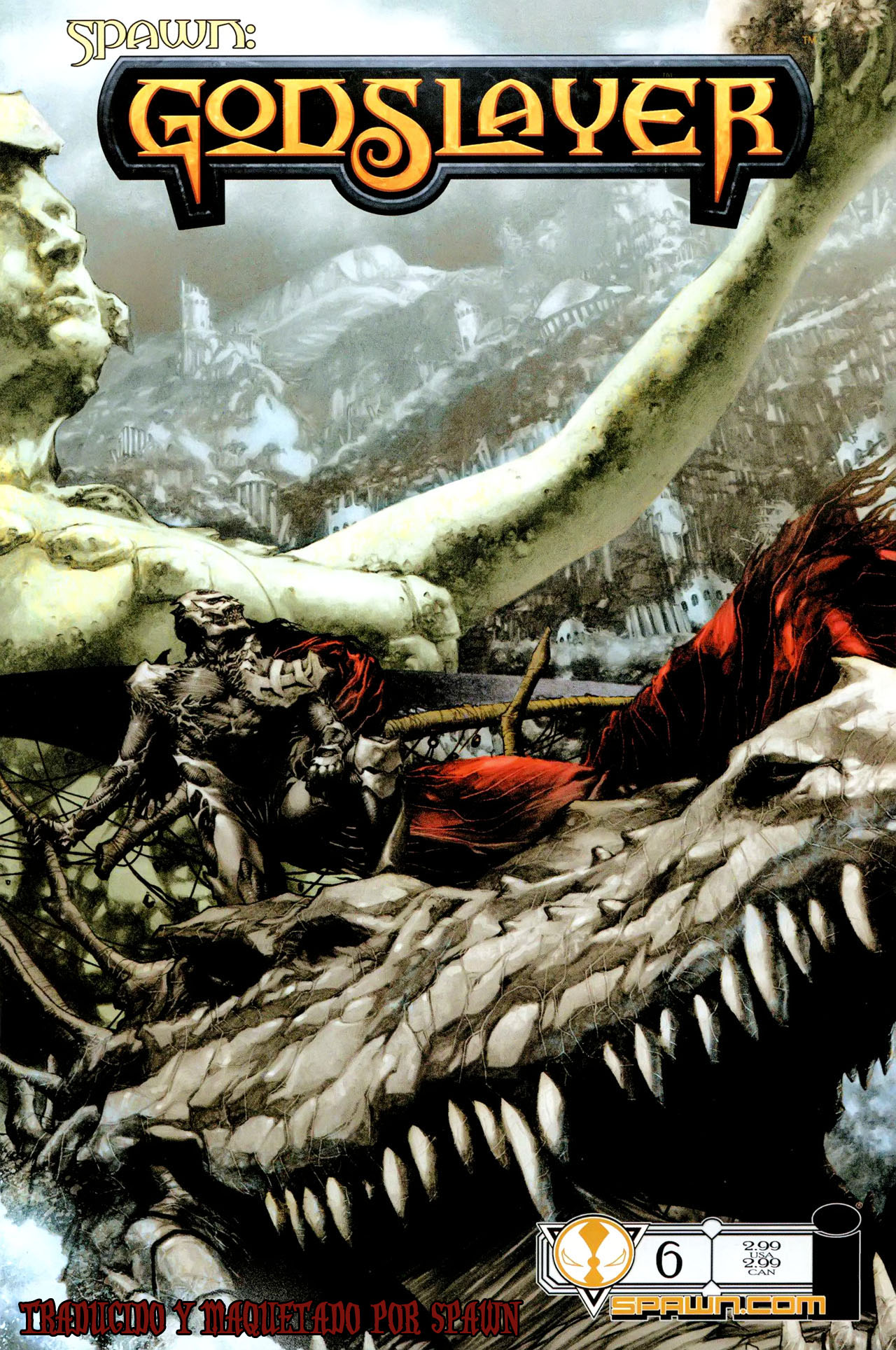 Carátula Spawn Godslayer 06.cbr