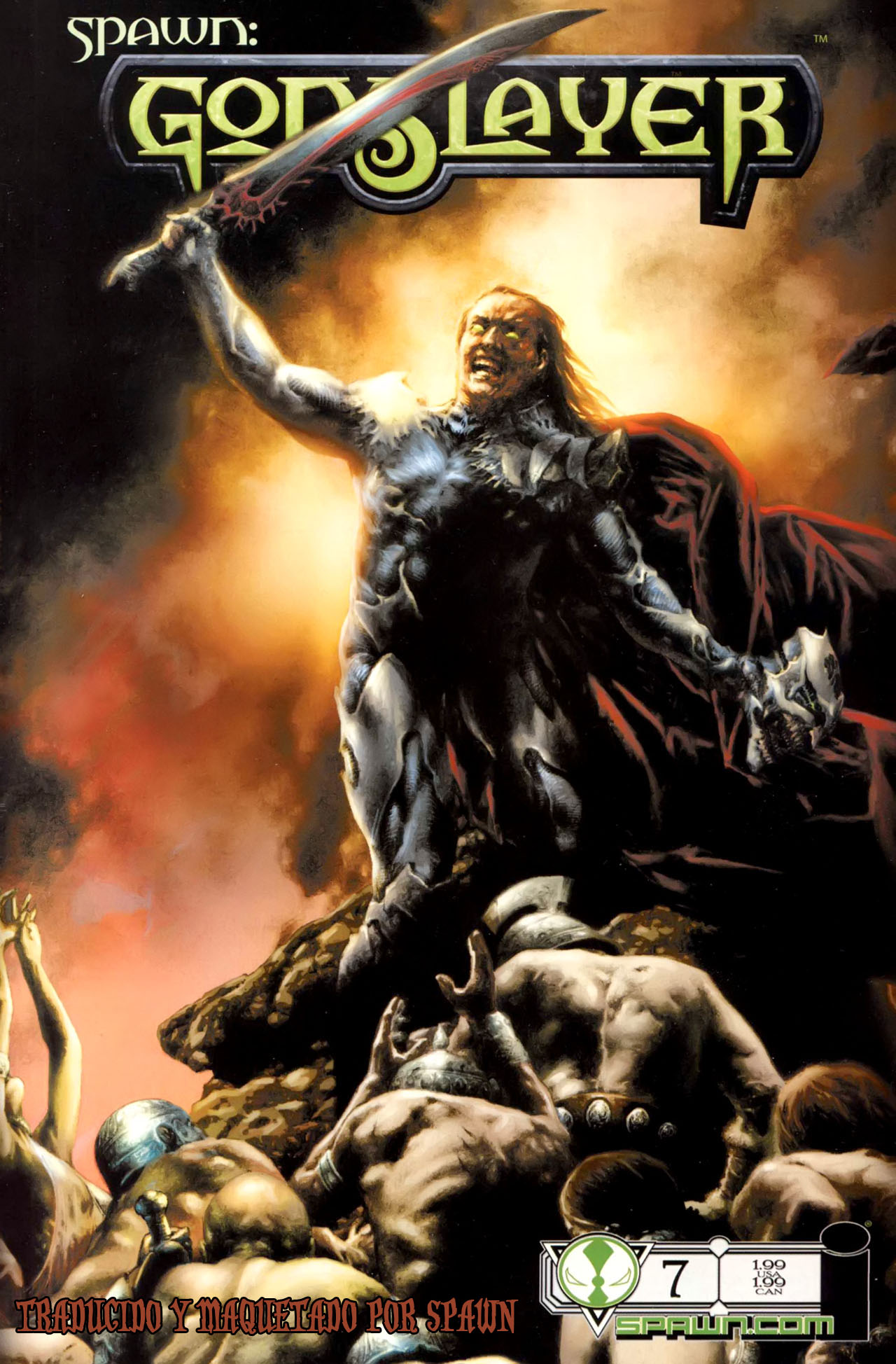 Carátula Spawn Godslayer 07.cbr