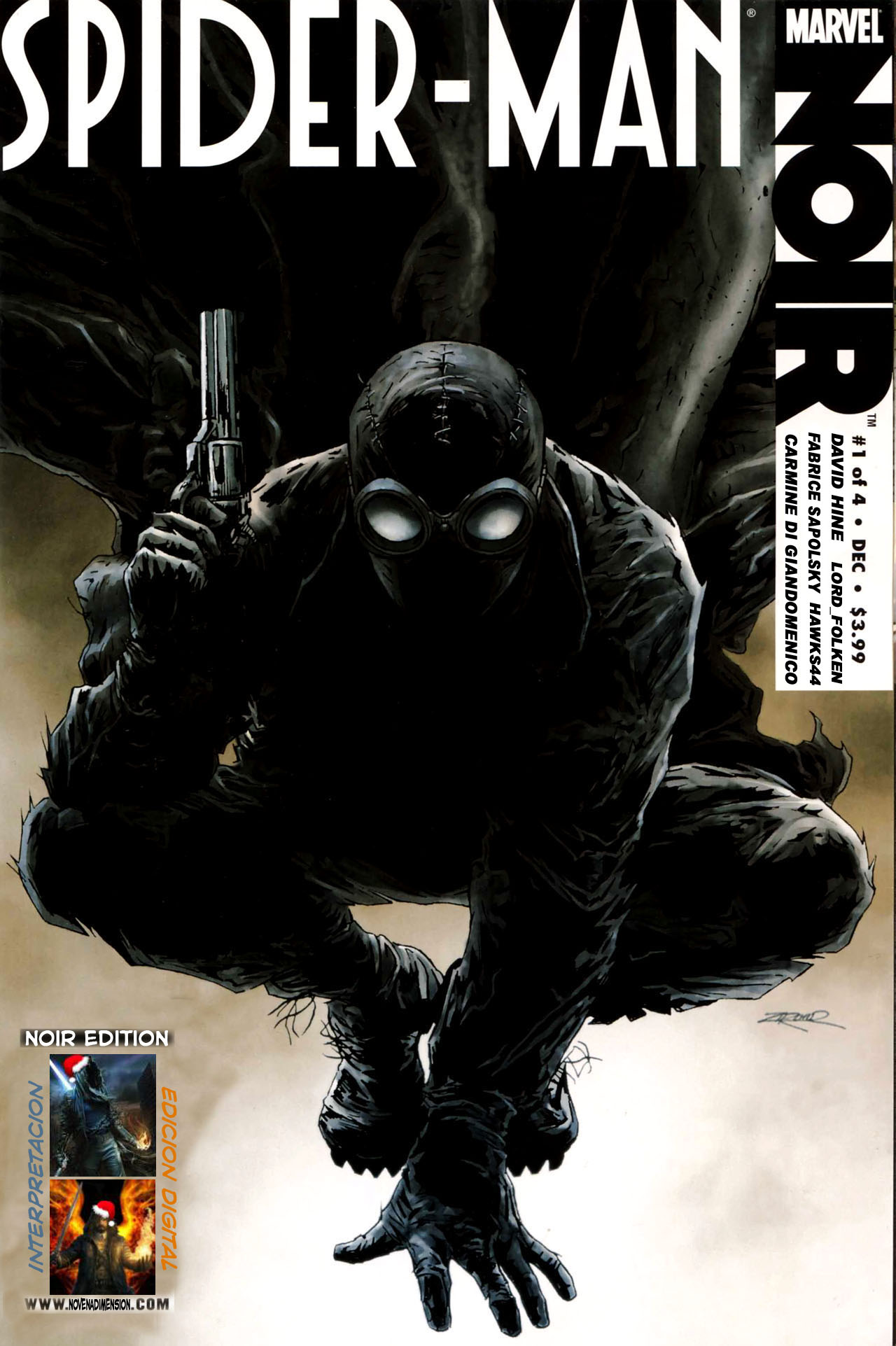 Carátula Spider-Man Noir Vol.1 #01.cbr