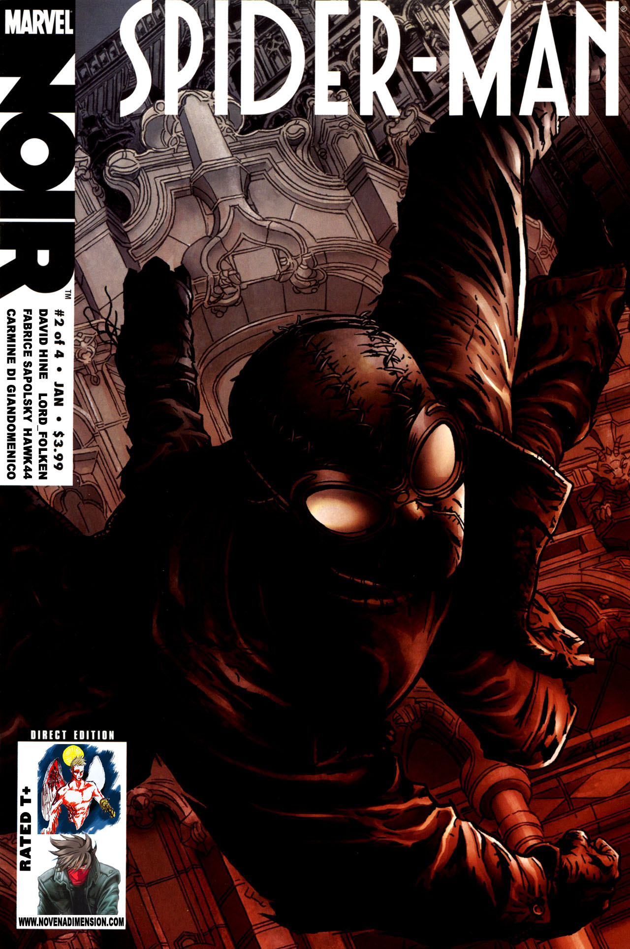 Carátula Spider-Man Noir Vol.1 #02.cbr