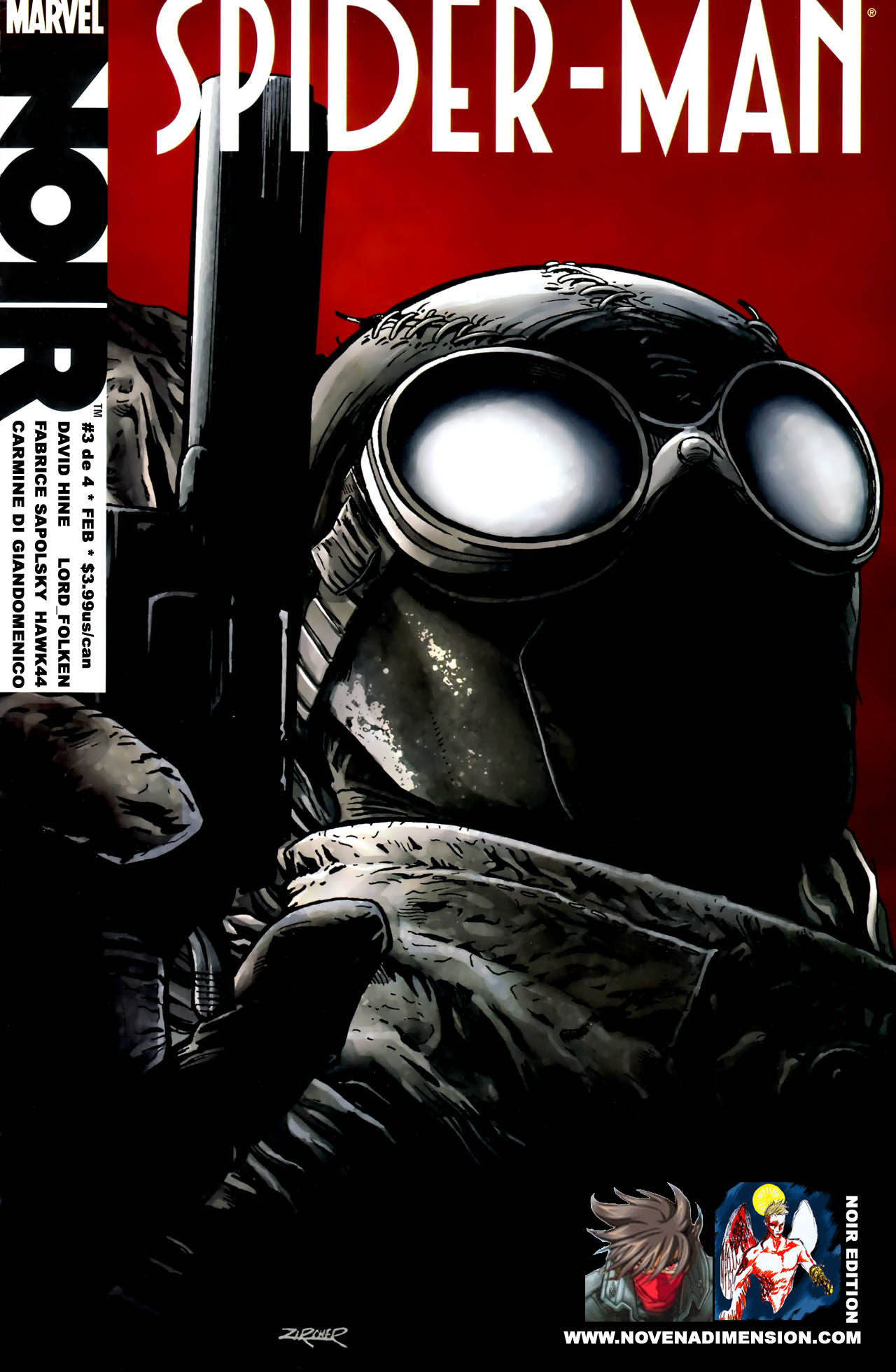 Carátula Spider-Man Noir Vol.1 #03.cbr