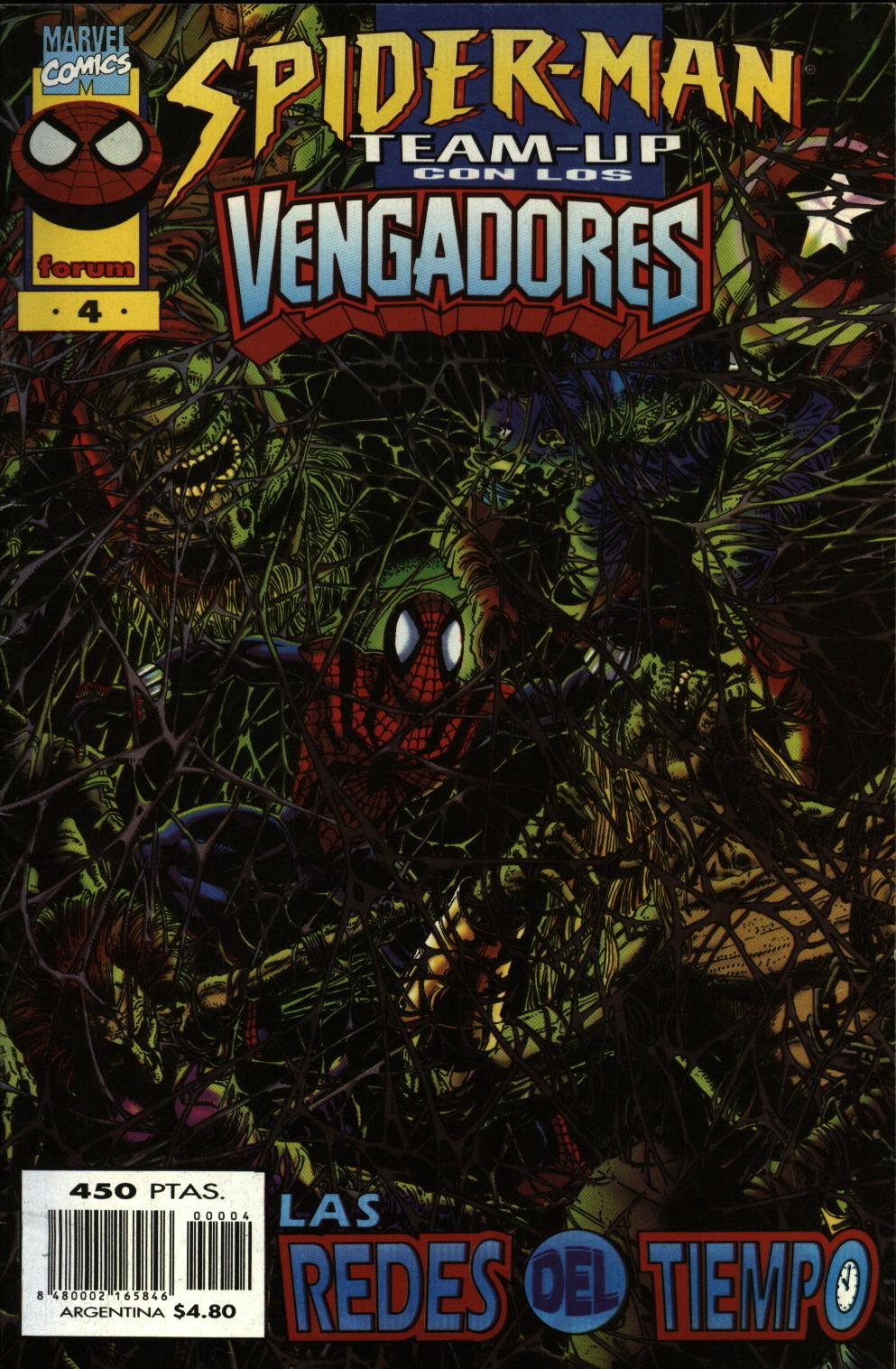 Carátula Spiderman Team-up Vol.1 #04.cbr