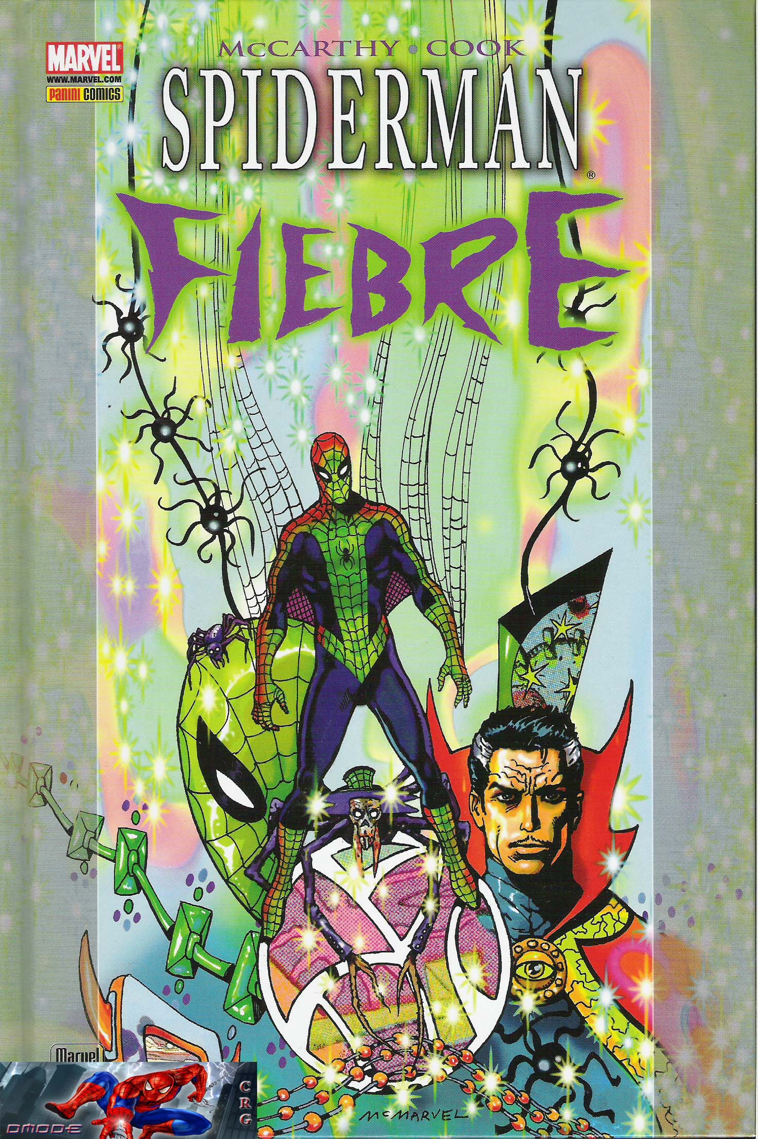 Carátula Spiderman_Doctor Strange - Fiebre.cbr