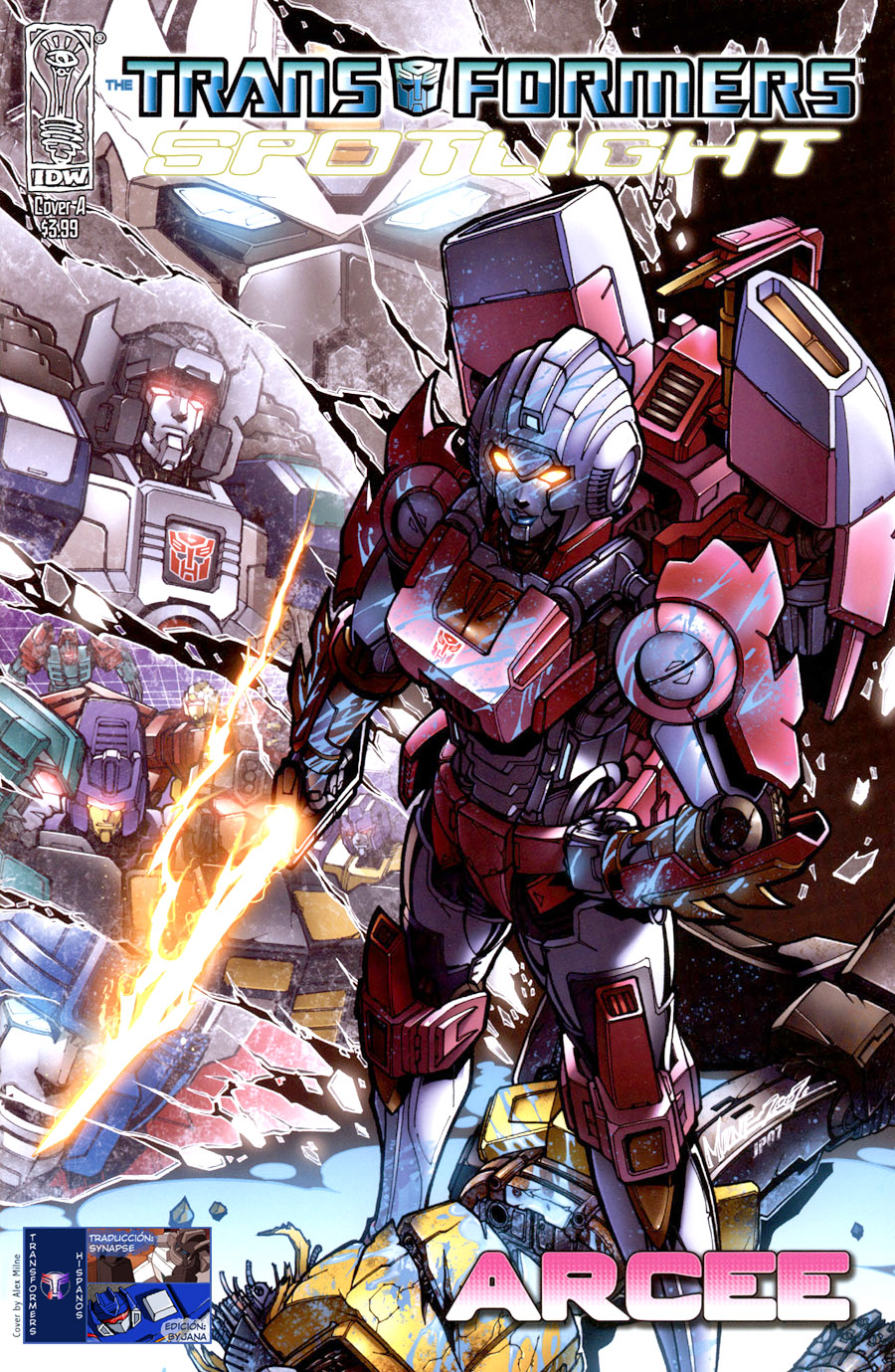 Carátula Spotlight - 12 - Arcee (2).cbr
