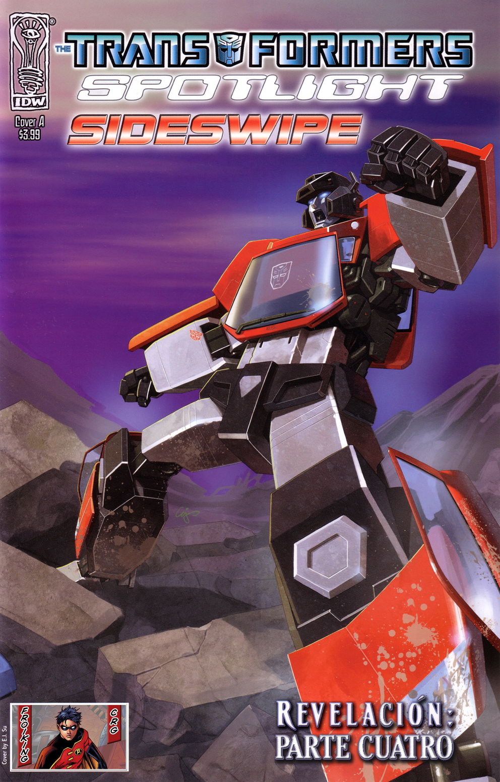 Carátula Spotlight - 19 - Sideswipe (1).cbr