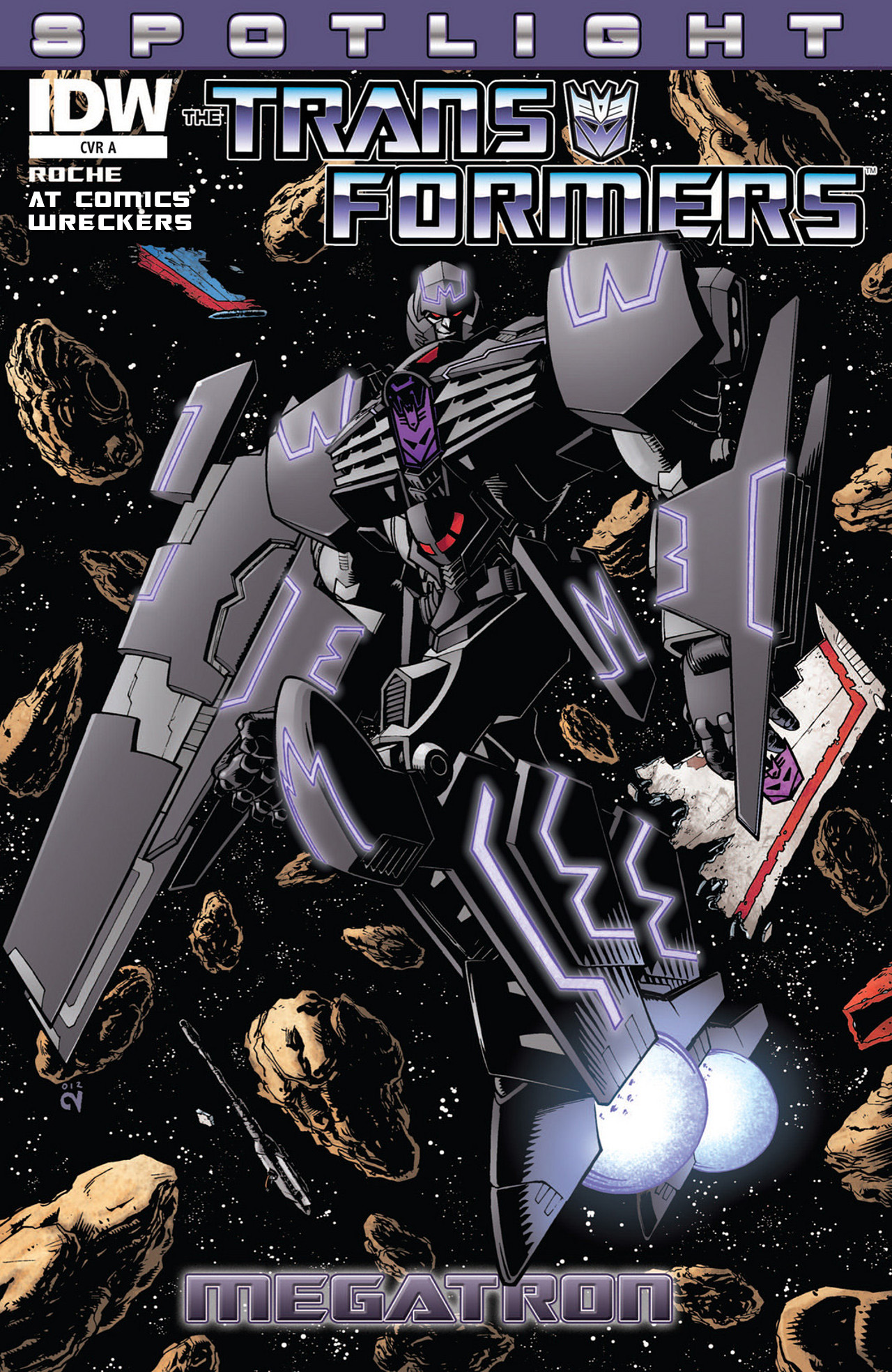 Carátula Spotlight - 28 - Megatron (2).cbr