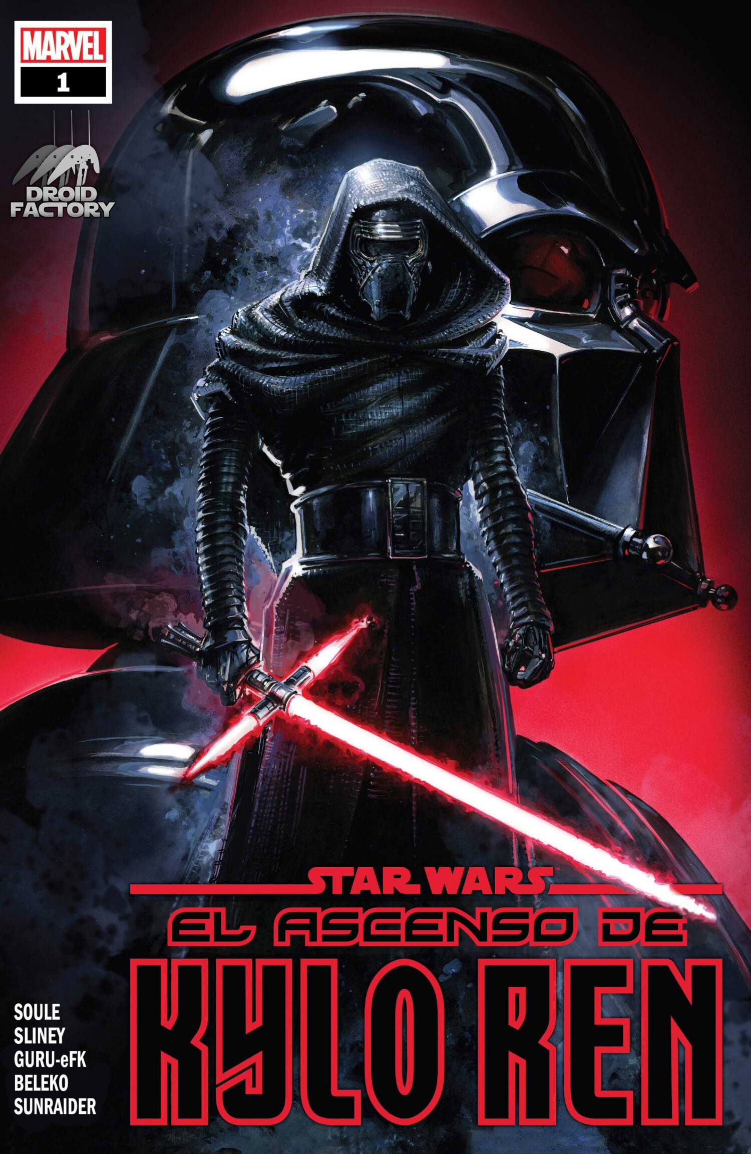 Star Wars - El ascenso de Kylo Ren 1 - Droid Factory.cbr