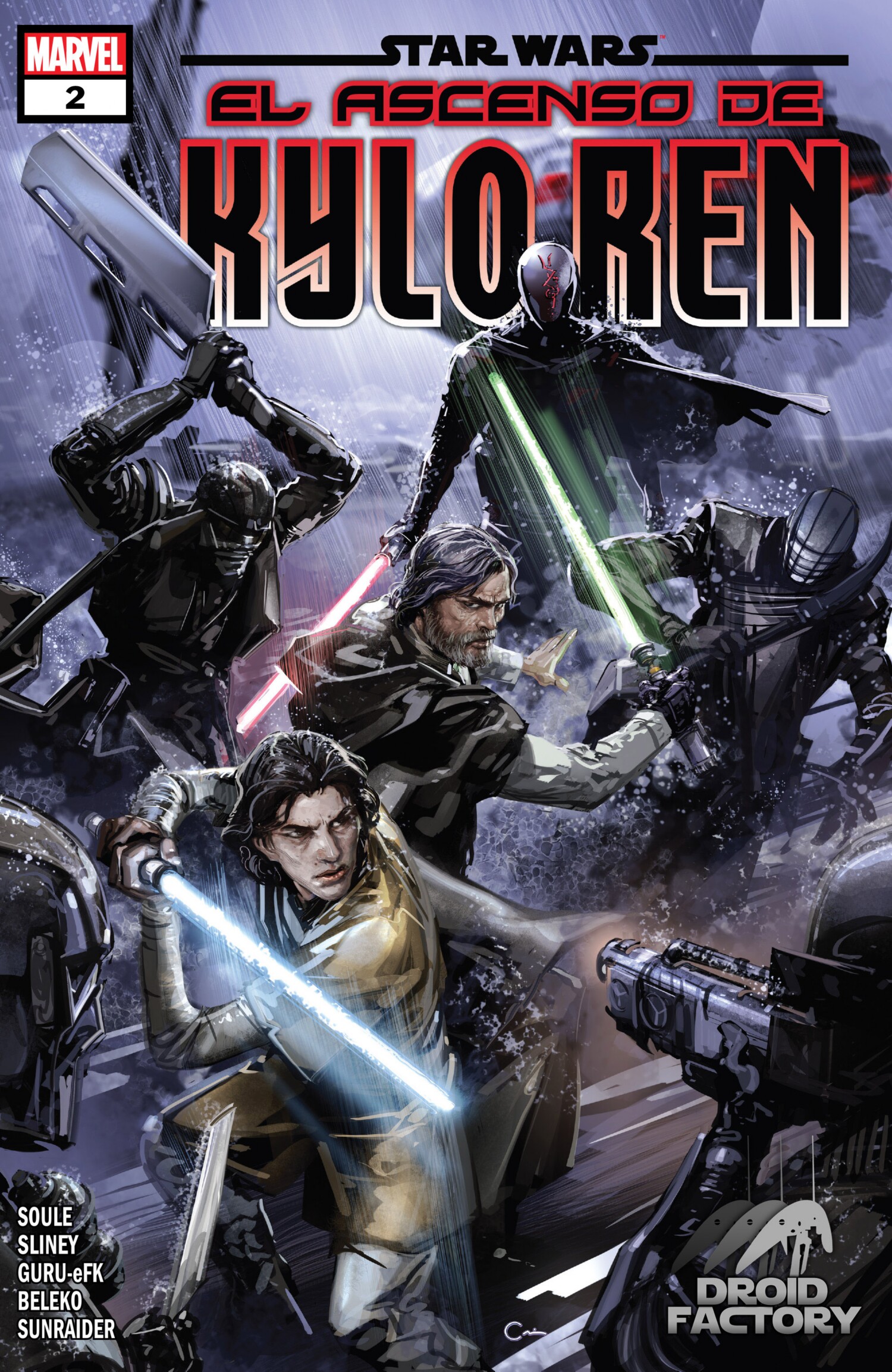 Star Wars - El ascenso de Kylo Ren 2 - Droid Factory.cbr