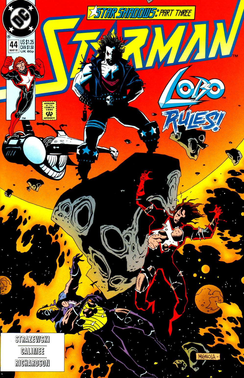Carátula Starman #44 - ¡Lobo rulez! @com1cfan.CBR