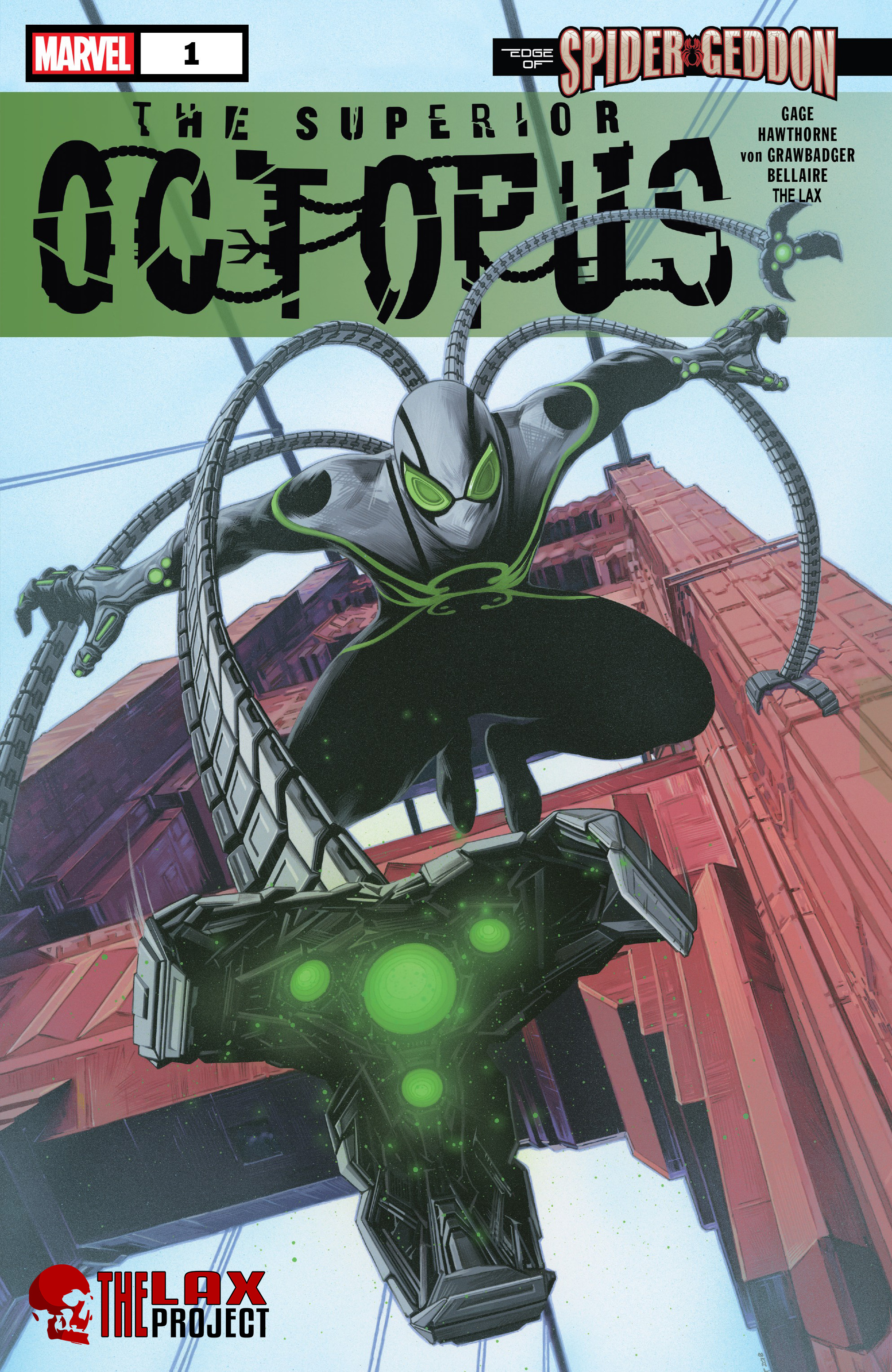 Carátula The Superior Octopus 01 The Lax.cbr