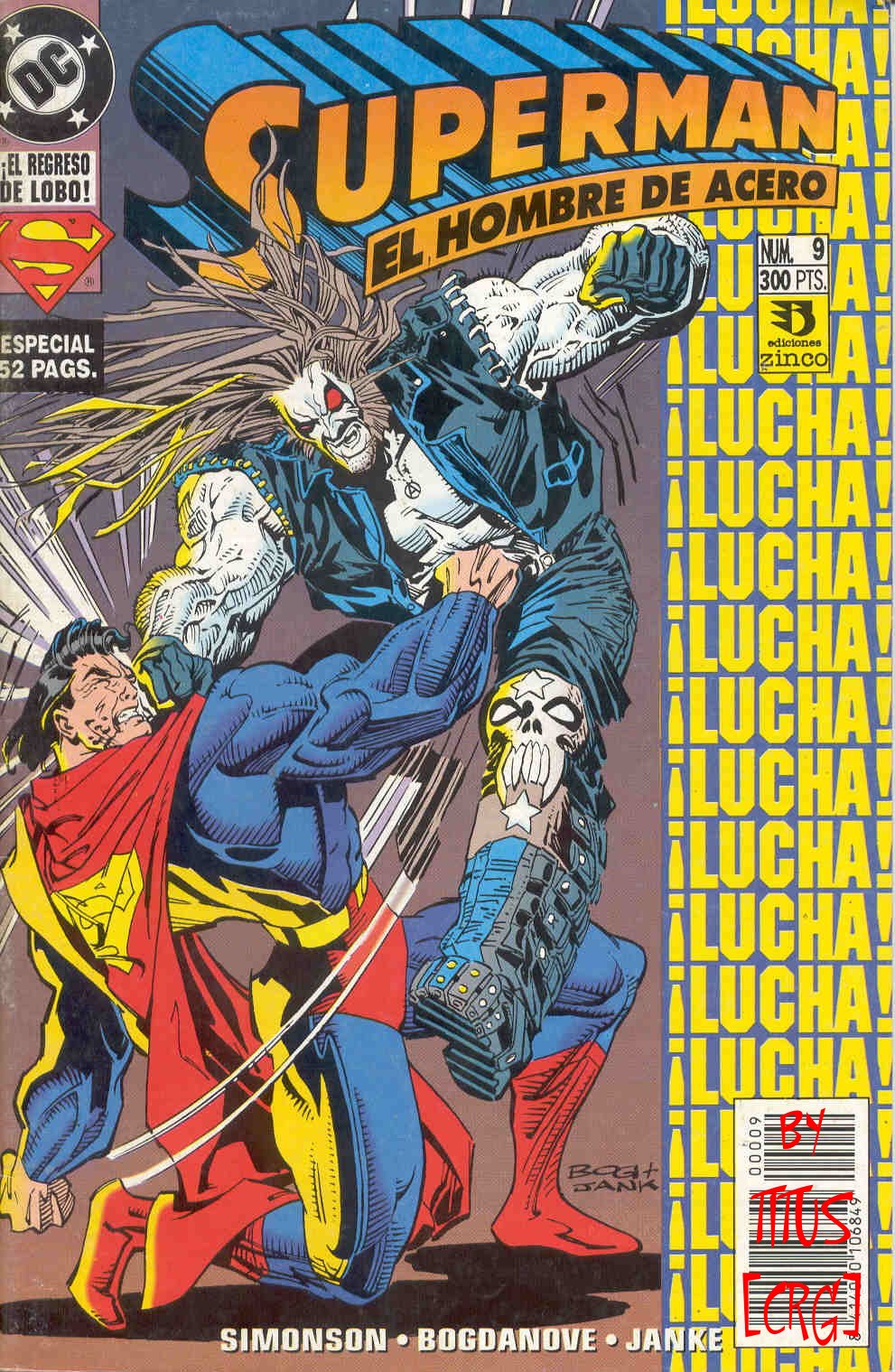 Carátula Superman #09 (Action Comics 695 USA) @com1cfan.cbr