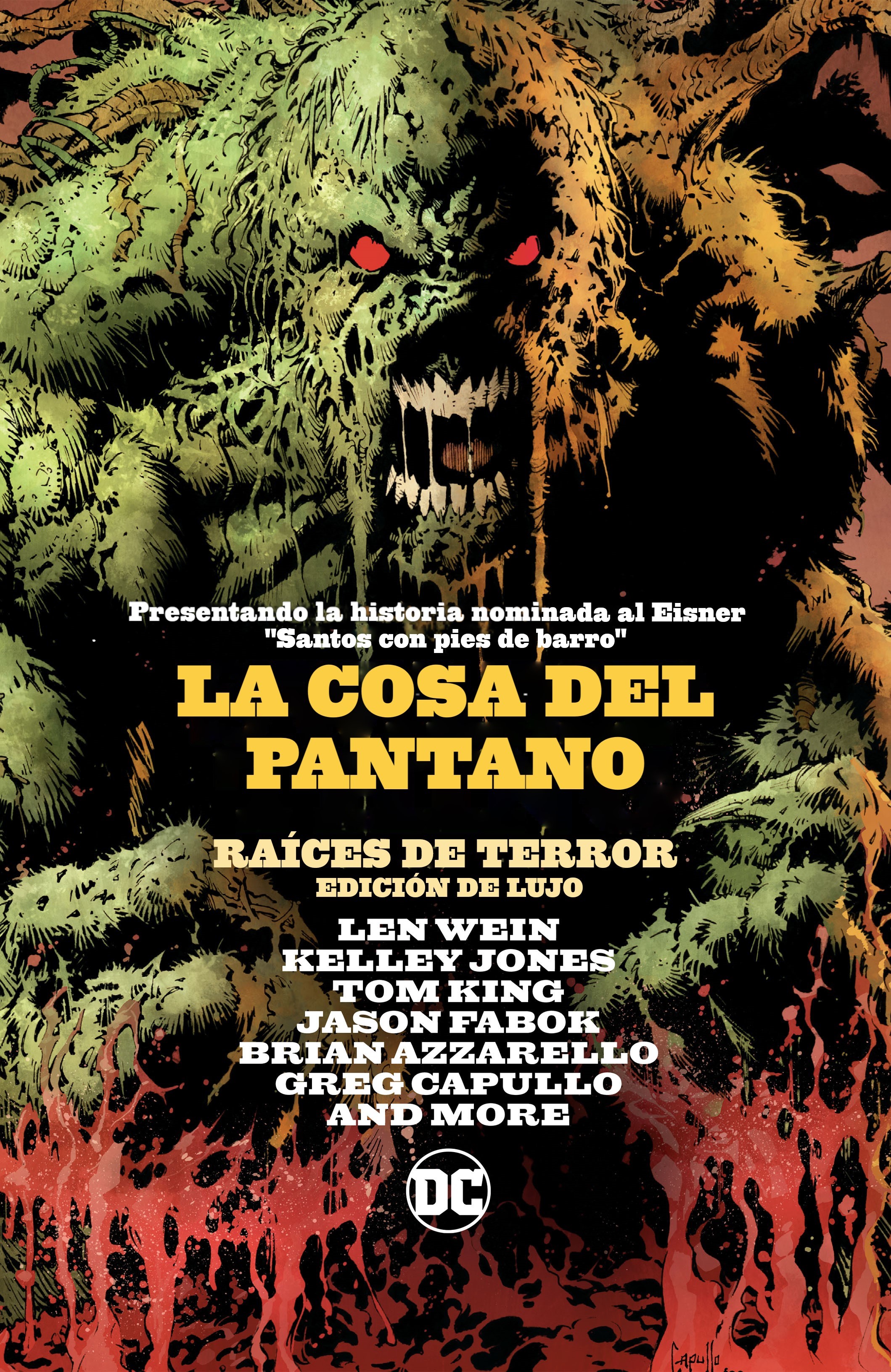 Carátula Swamp Thing - Raíces de Terror Edición de Lujo.cbr