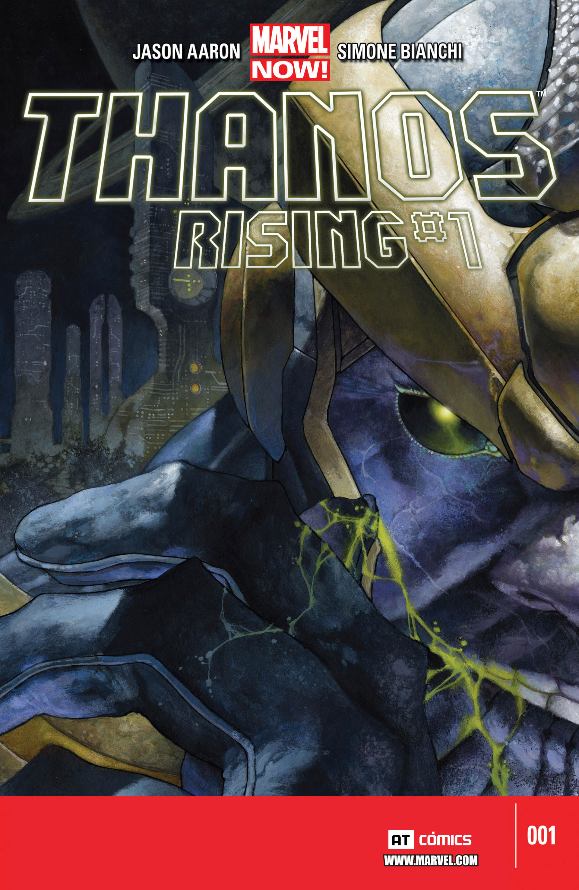 Carátula Thanos Rising - #01.cbr