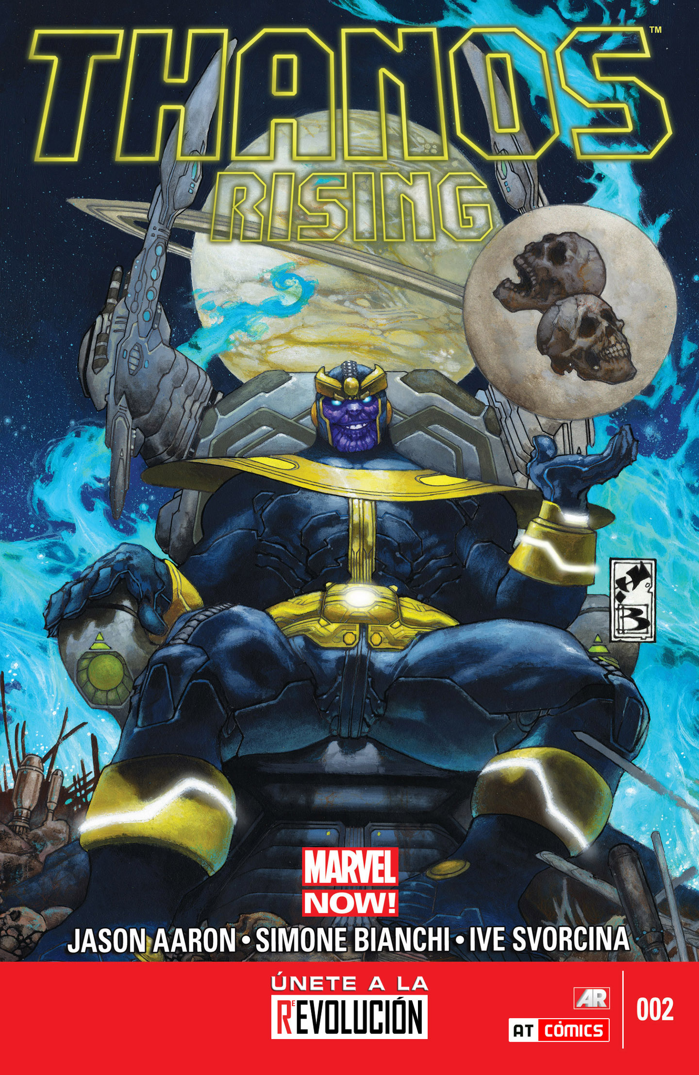 Carátula Thanos Rising - #02.cbr