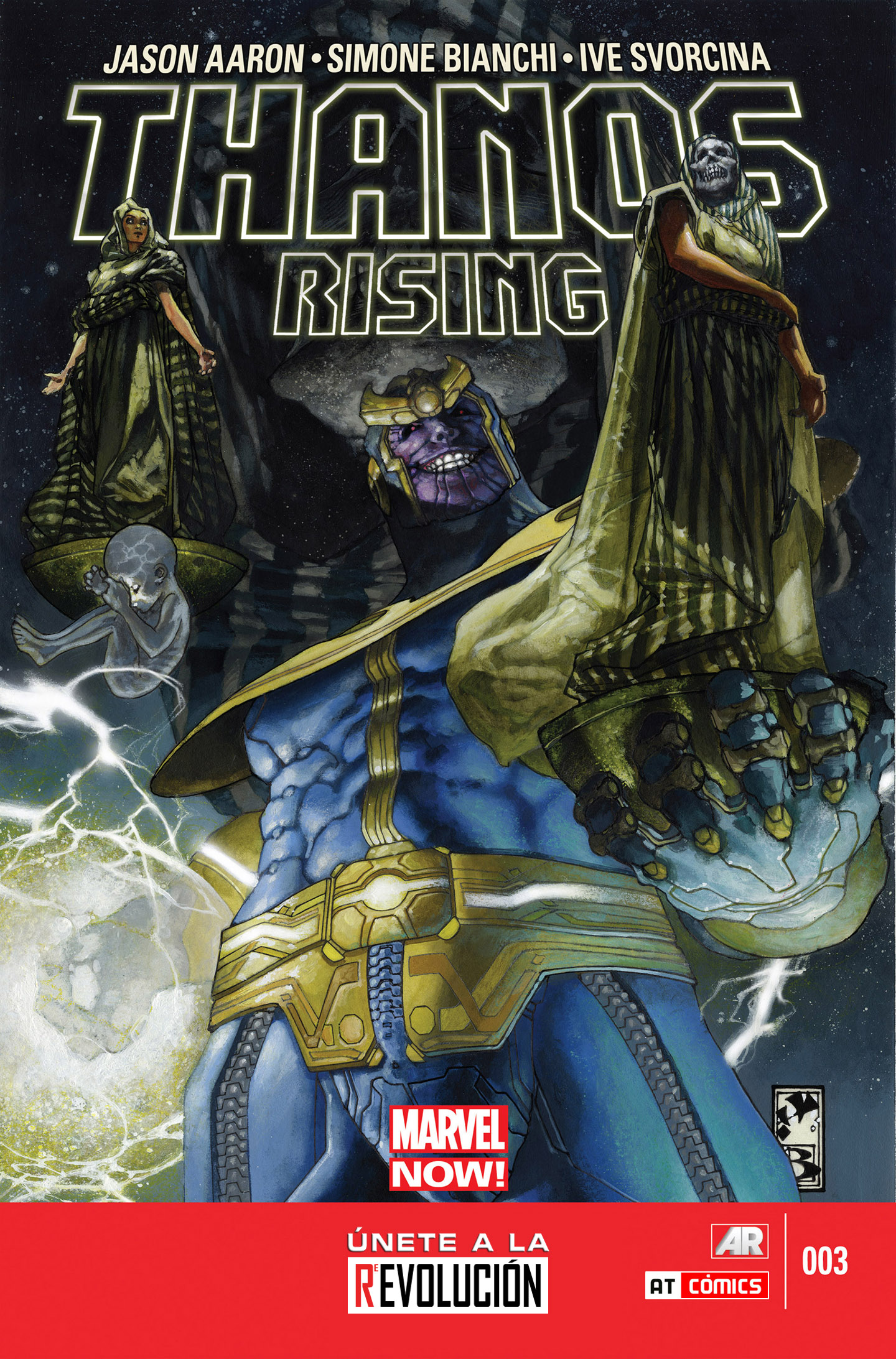 Carátula Thanos Rising - #03.cbr