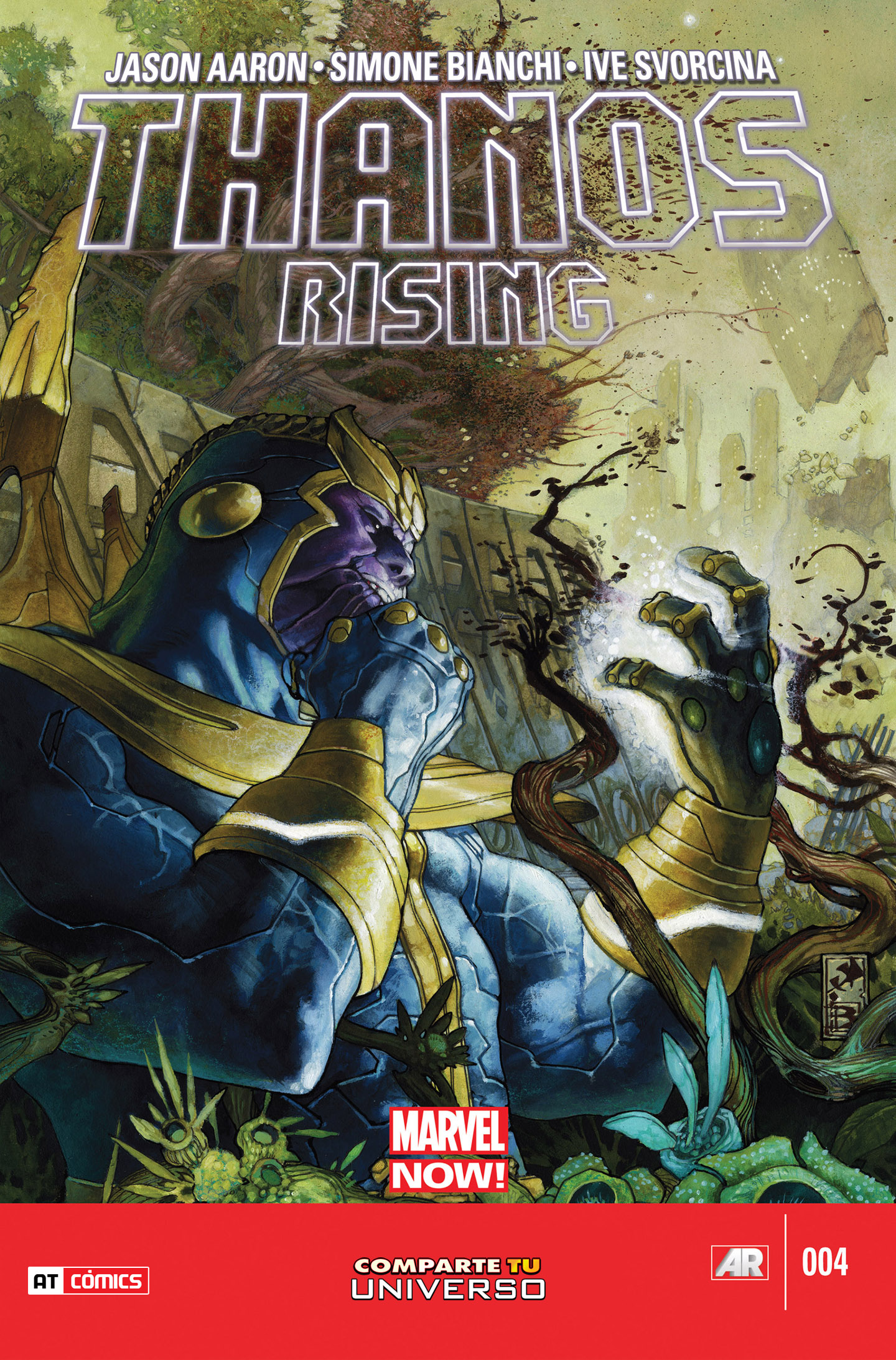 Carátula Thanos Rising - #04.cbr