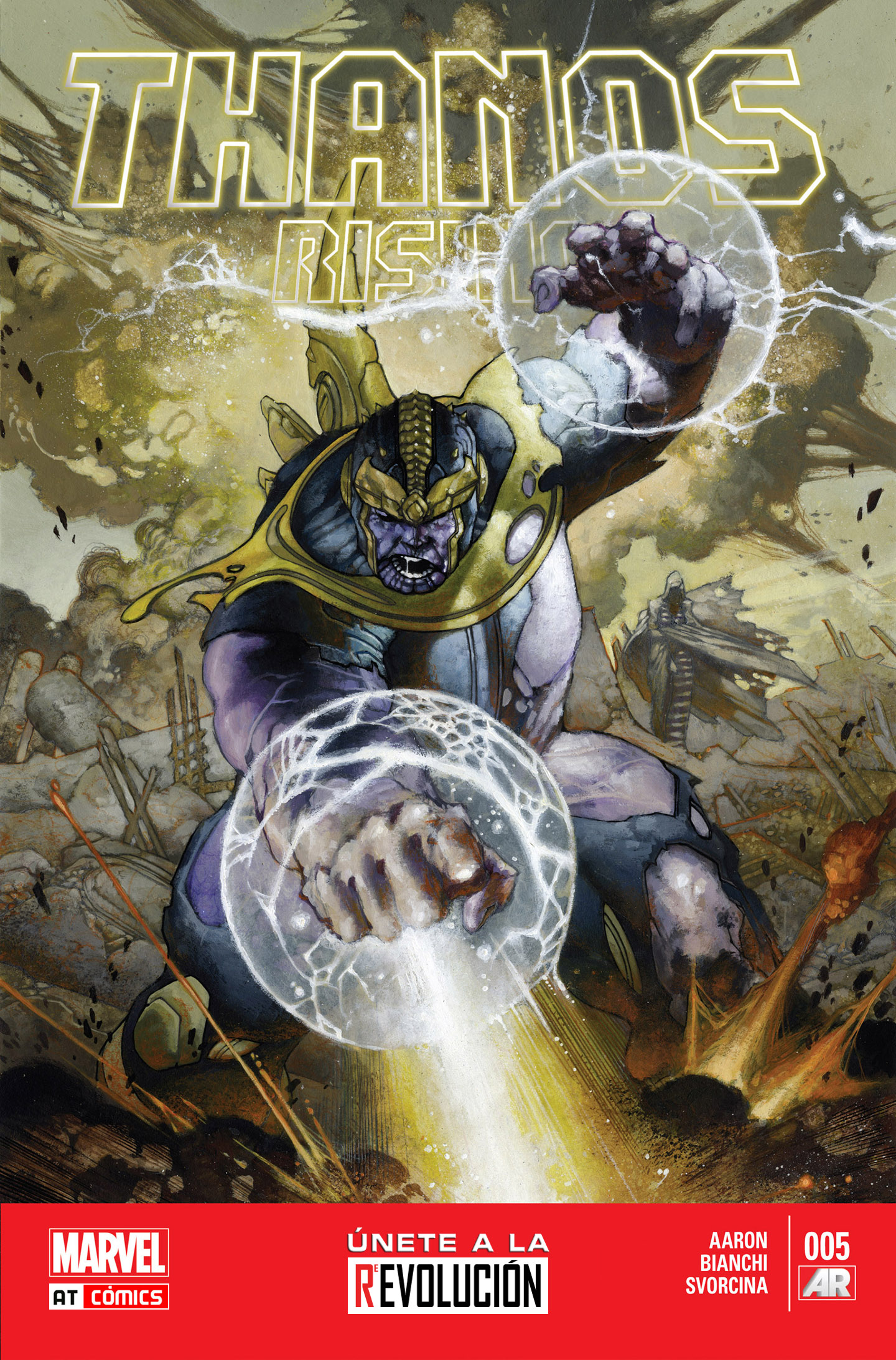 Carátula Thanos Rising - #05.cbr