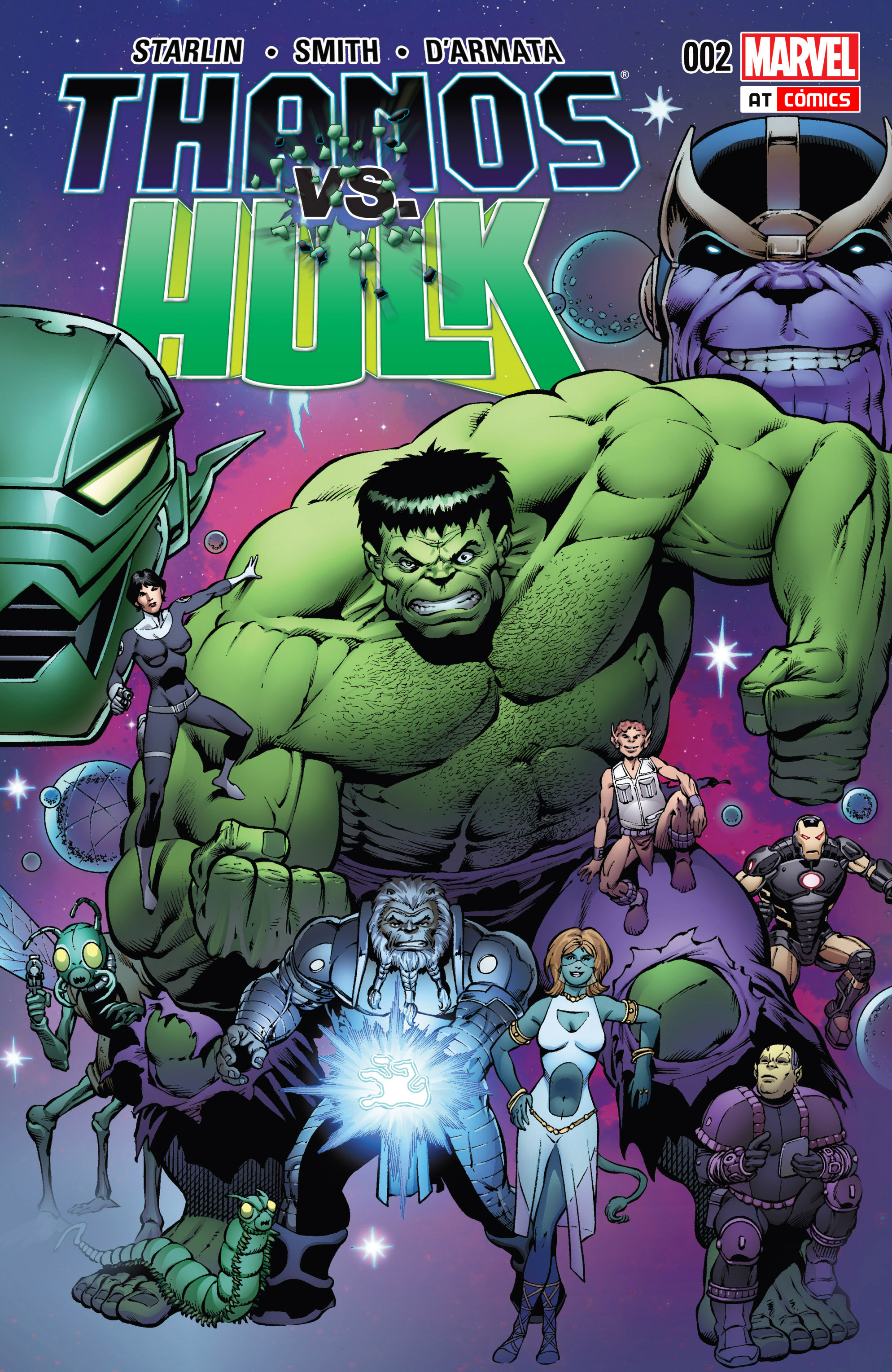 Thanos vs. Hulk - #02.cbr