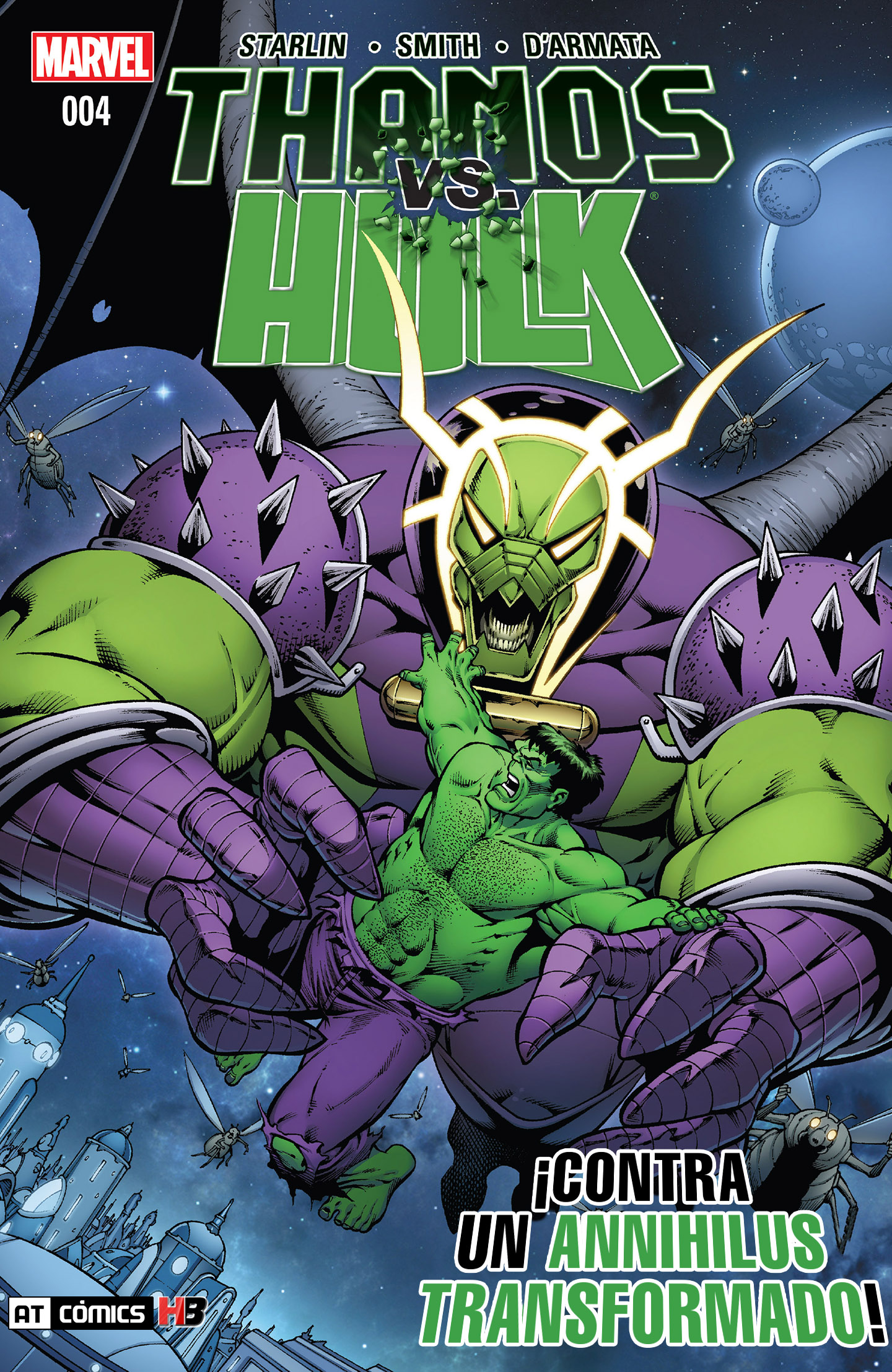 Thanos vs. Hulk - #04.cbr