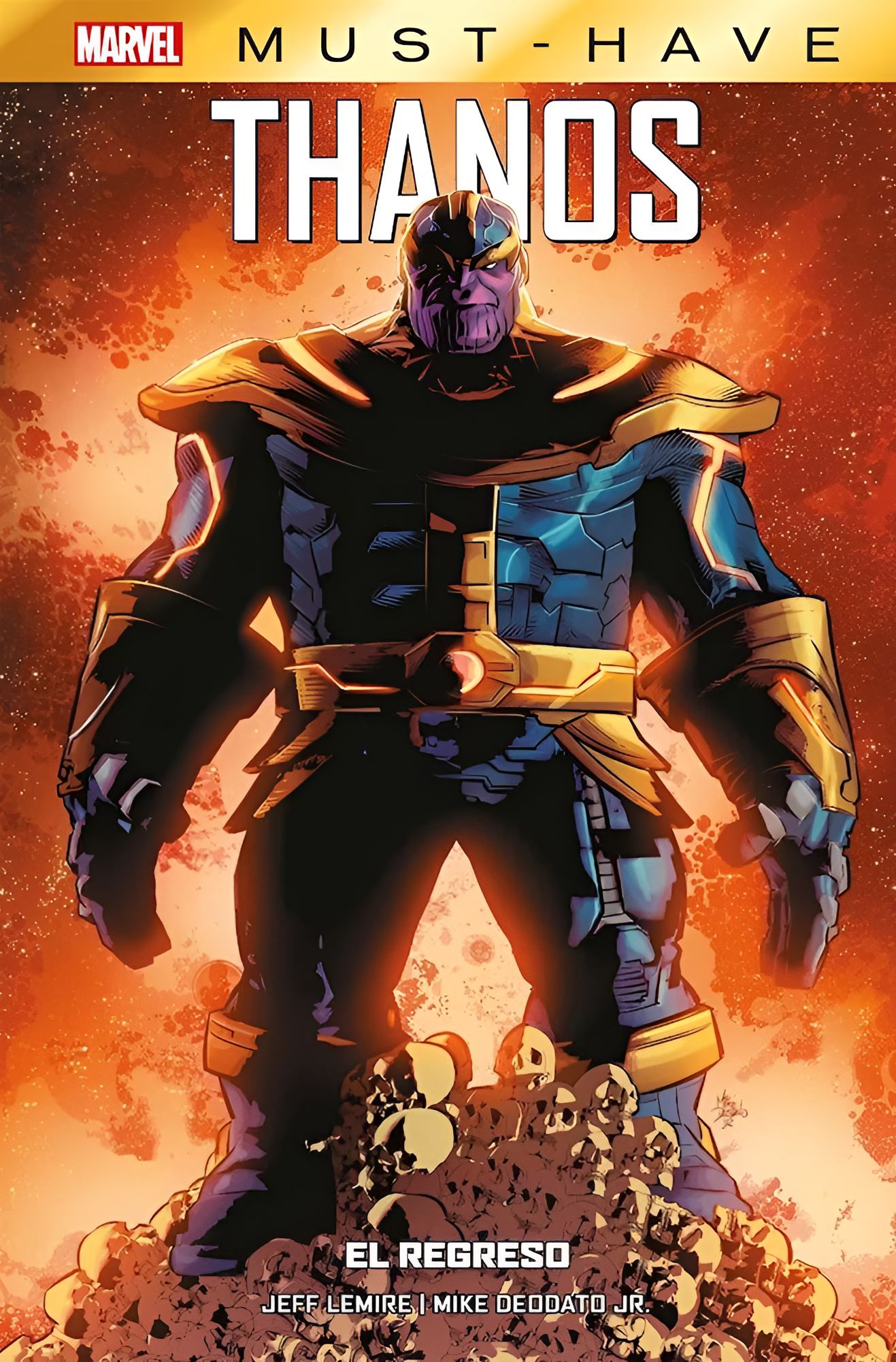 Carátula Thanos Returns - Marvel Must Have (Panini).cbr