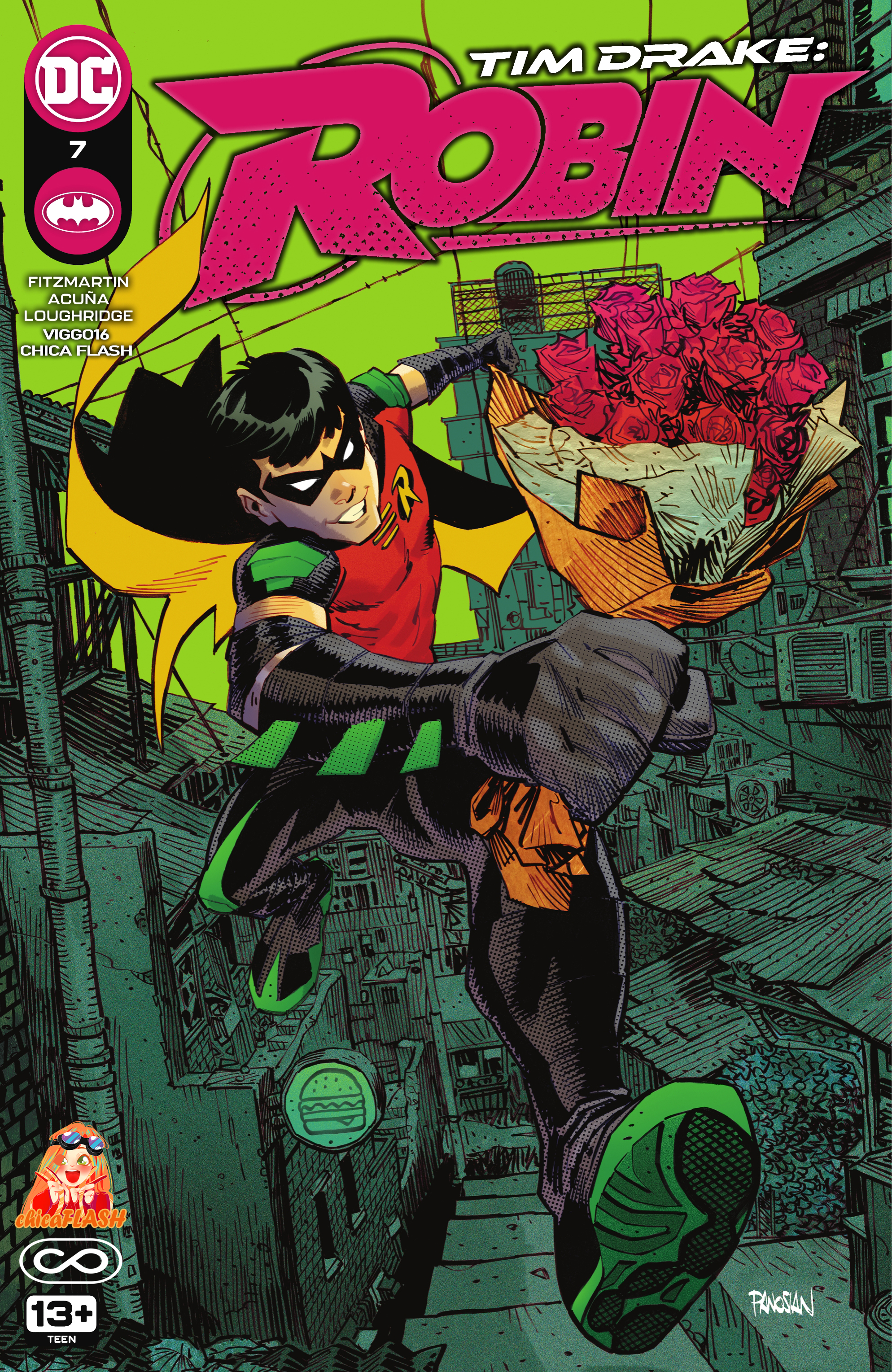 Carátula Tim Drake - Robin 007.cbr
