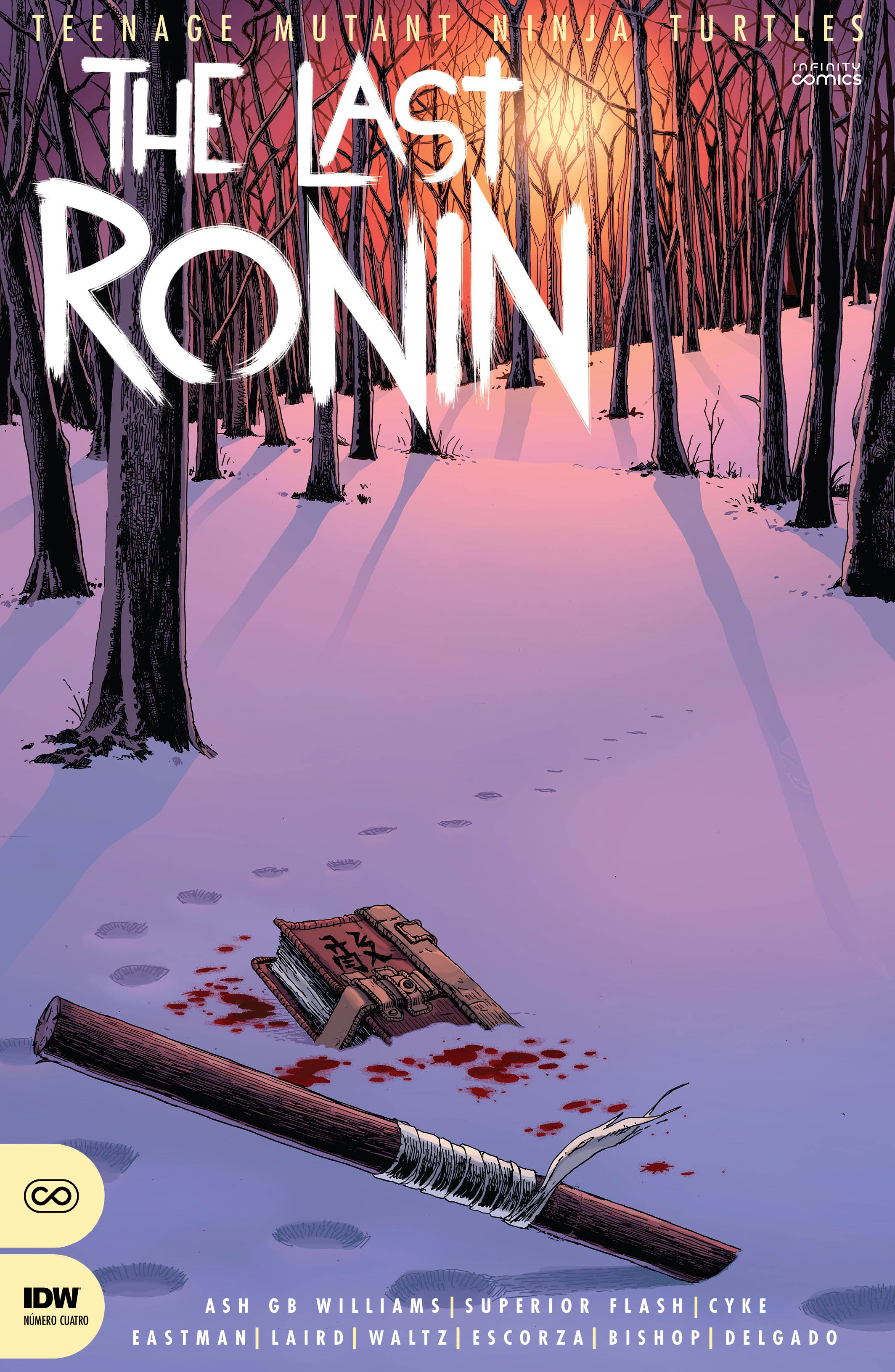 Carátula TMNT - The Last Ronin #004.cbr