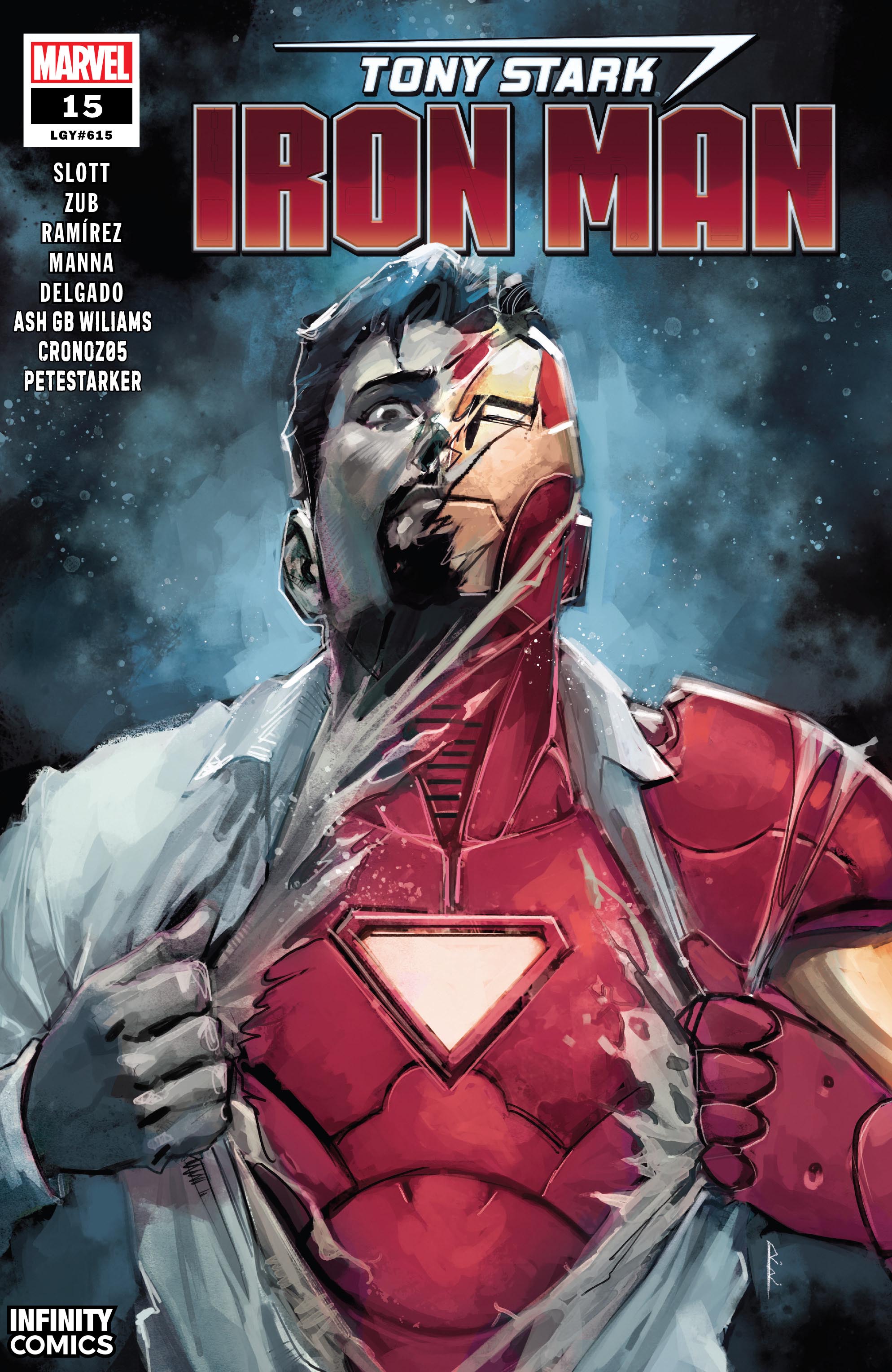Carátula Tony Stark - Iron Man 15.cbr
