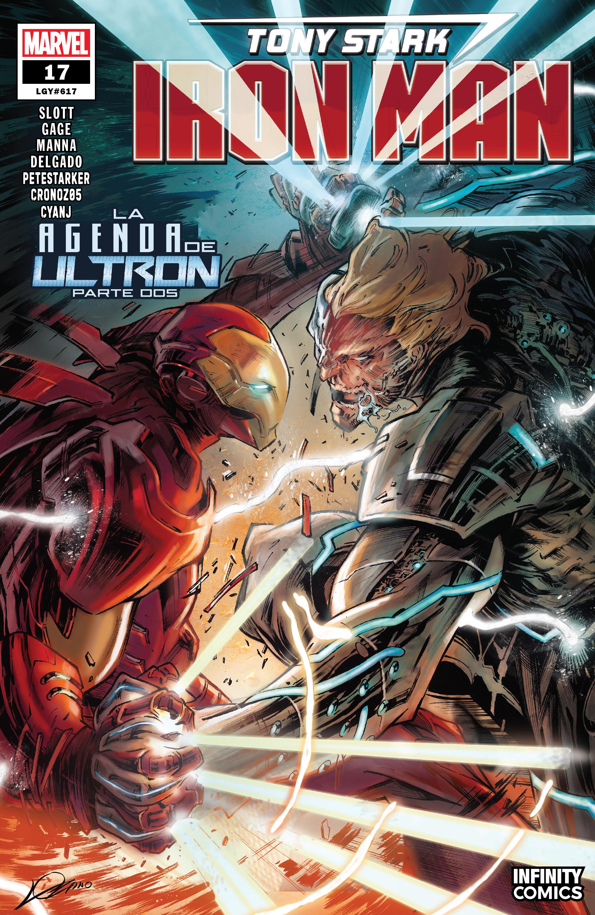 Carátula Tony Stark - Iron Man 17.cbr
