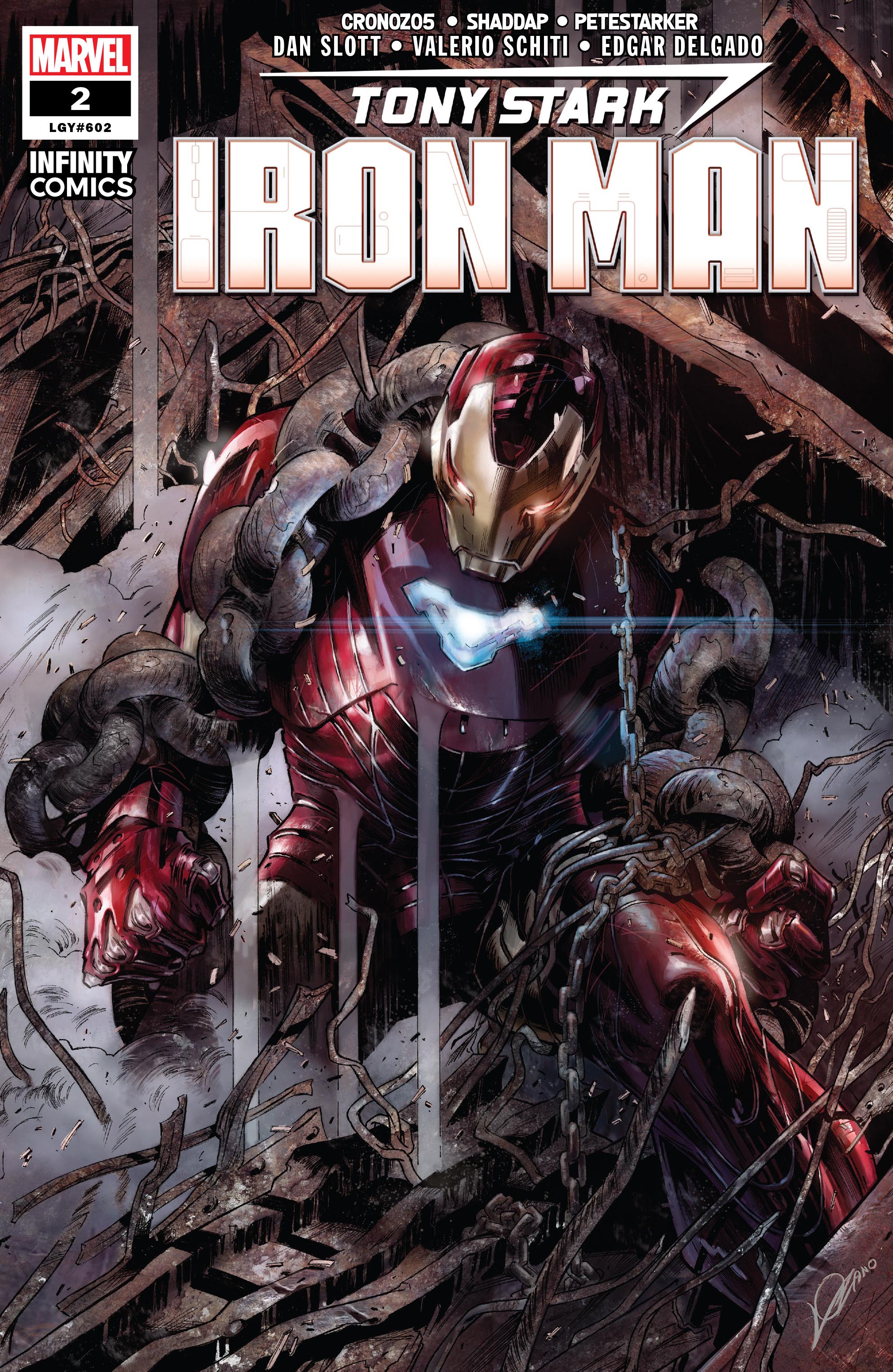 Carátula TONY STARK VOLUMEN 2