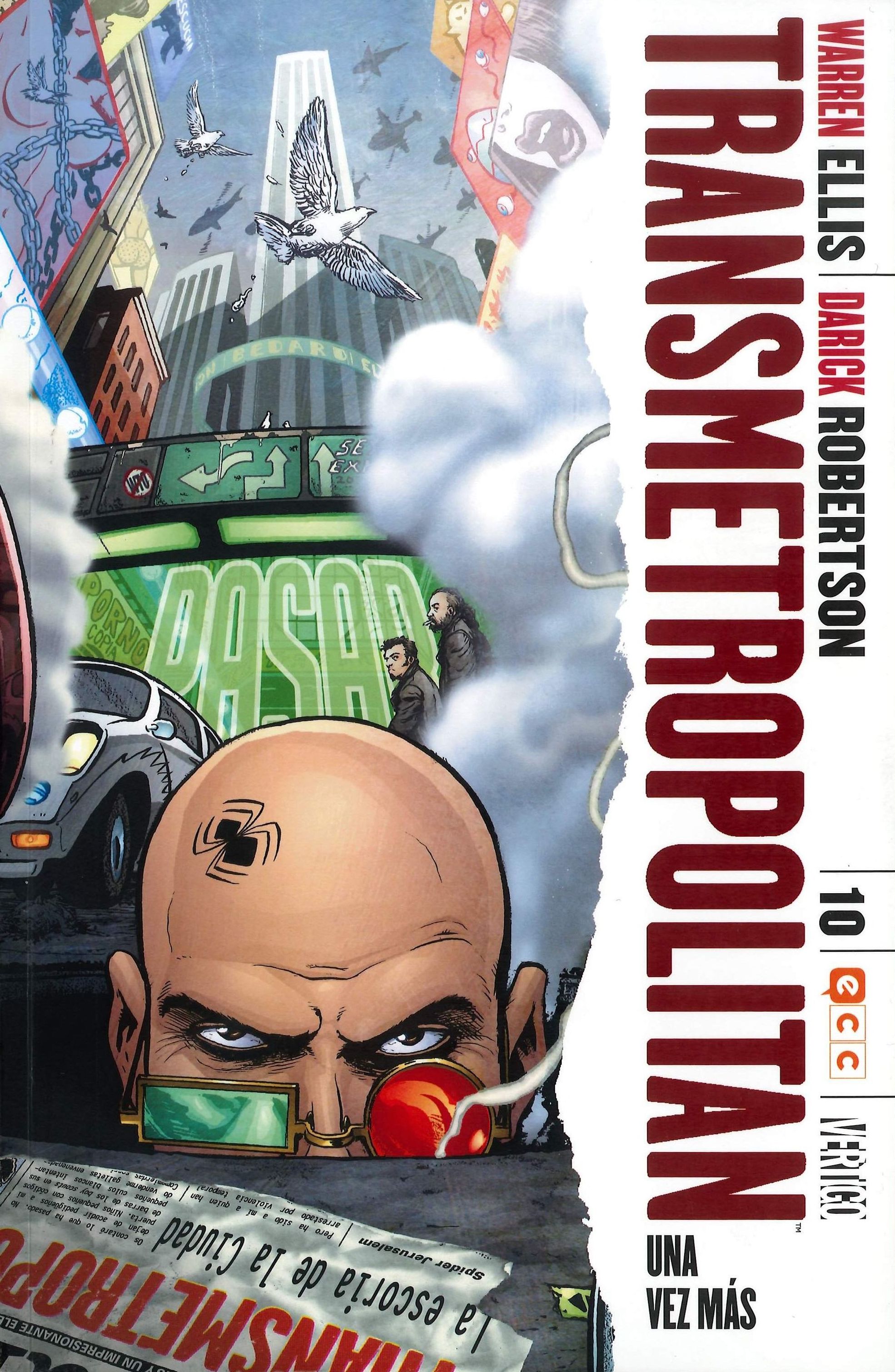 Carátula Transmetropolitan Tomo 10 ECC Cómics.cbr