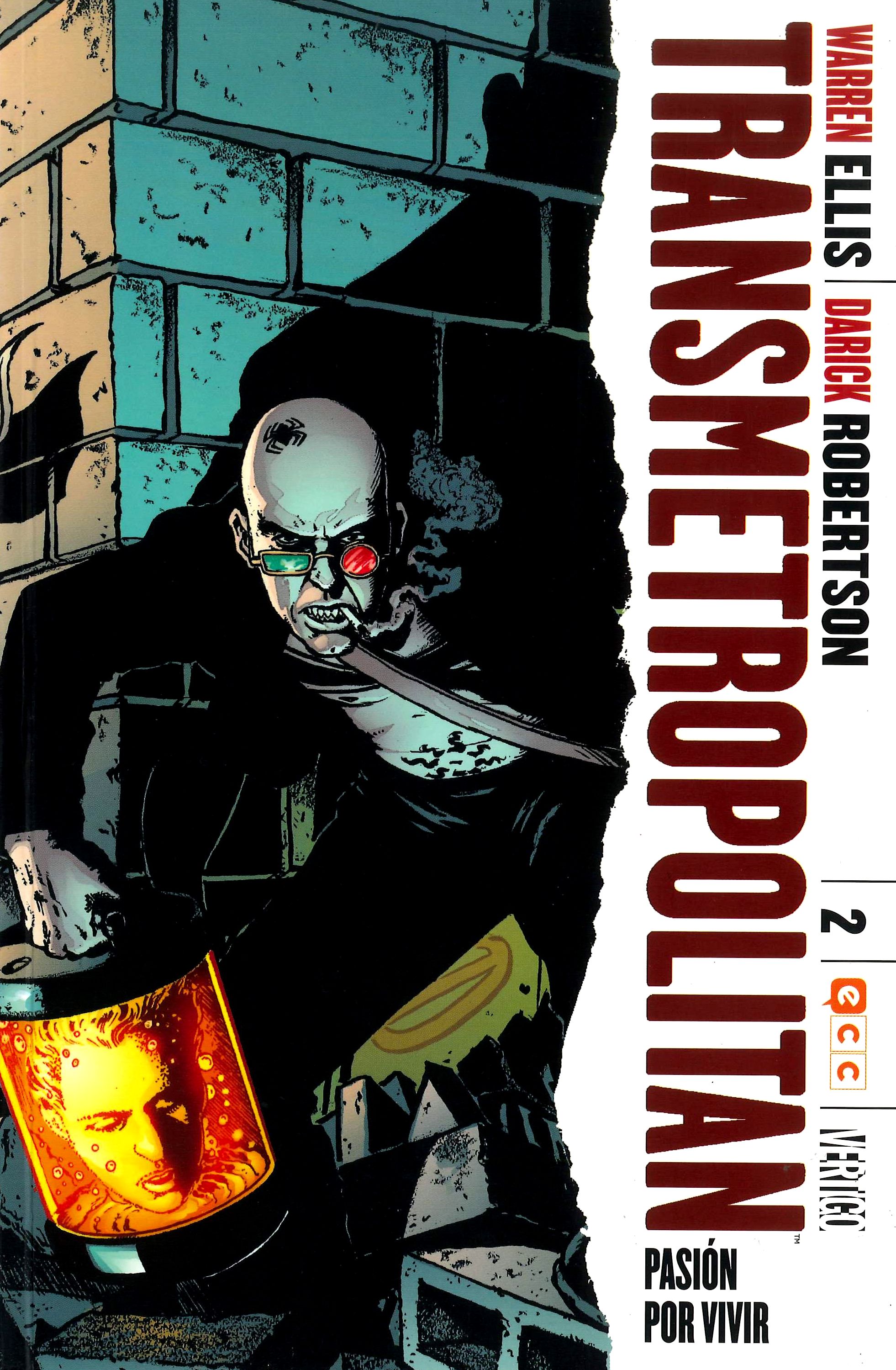 Carátula Transmetropolitan Tomo 2 ECC Cómics.cbr