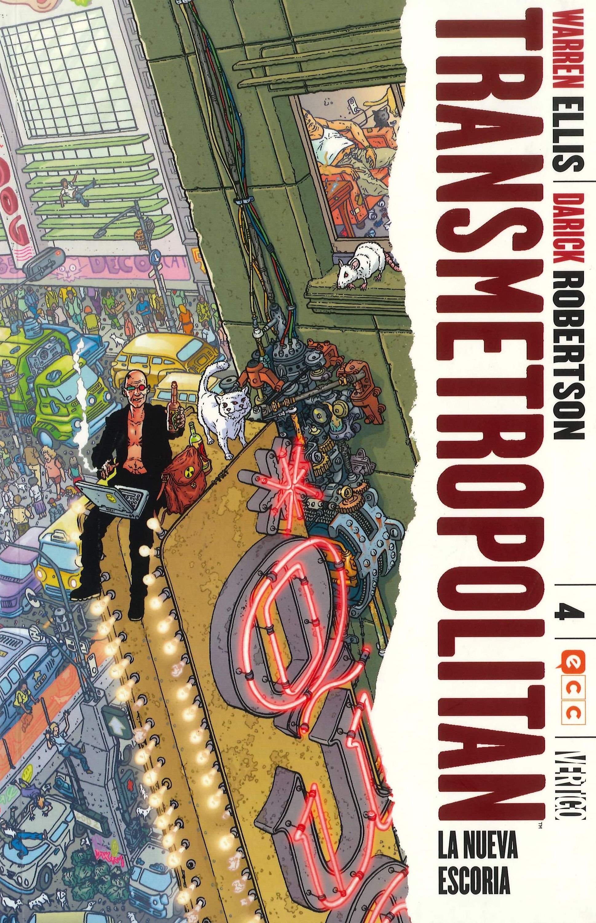 Carátula Transmetropolitan Tomo 4 ECC Cómics.cbr