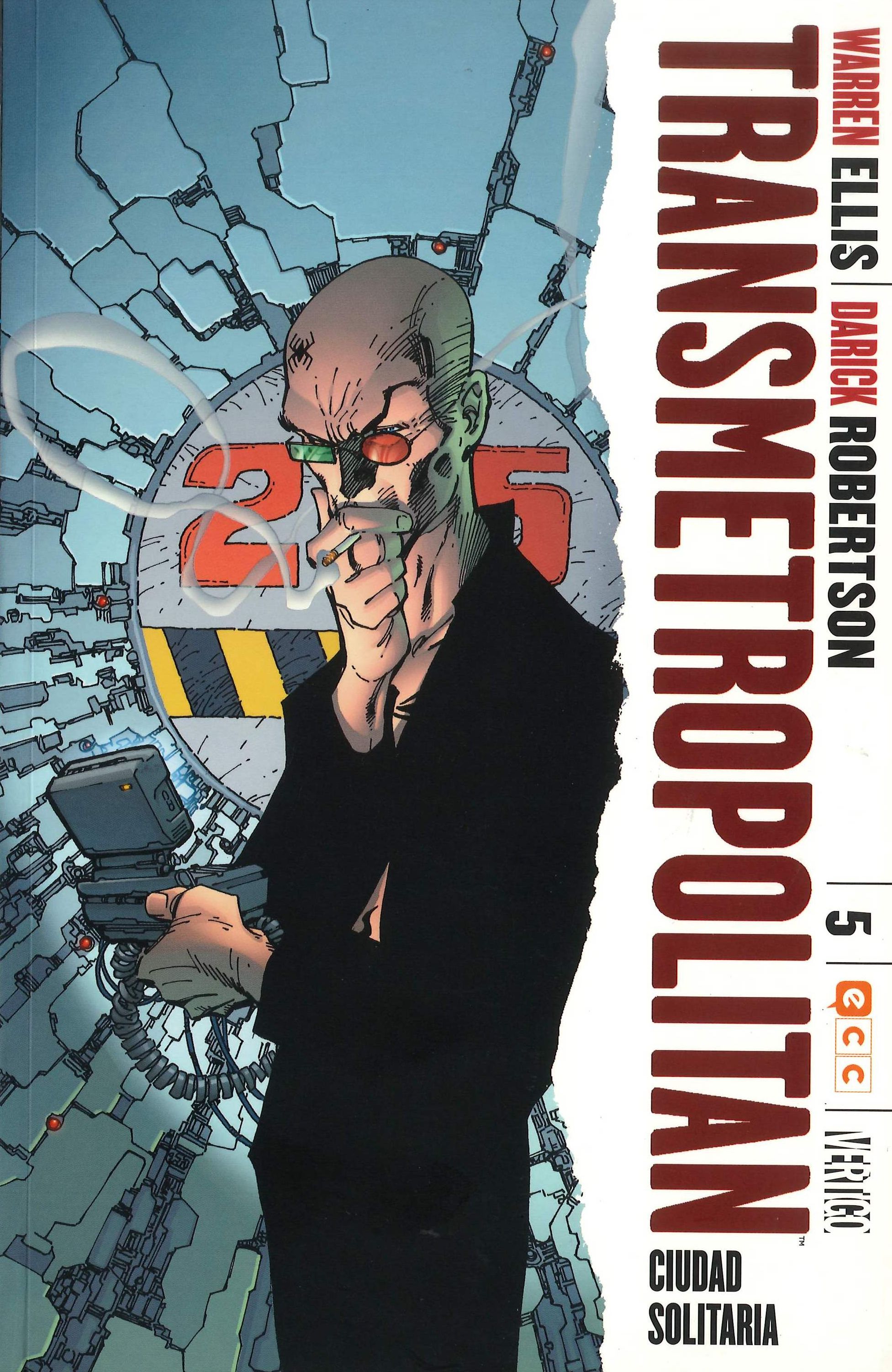 Carátula Transmetropolitan Tomo 5 ECC Cómics.cbr
