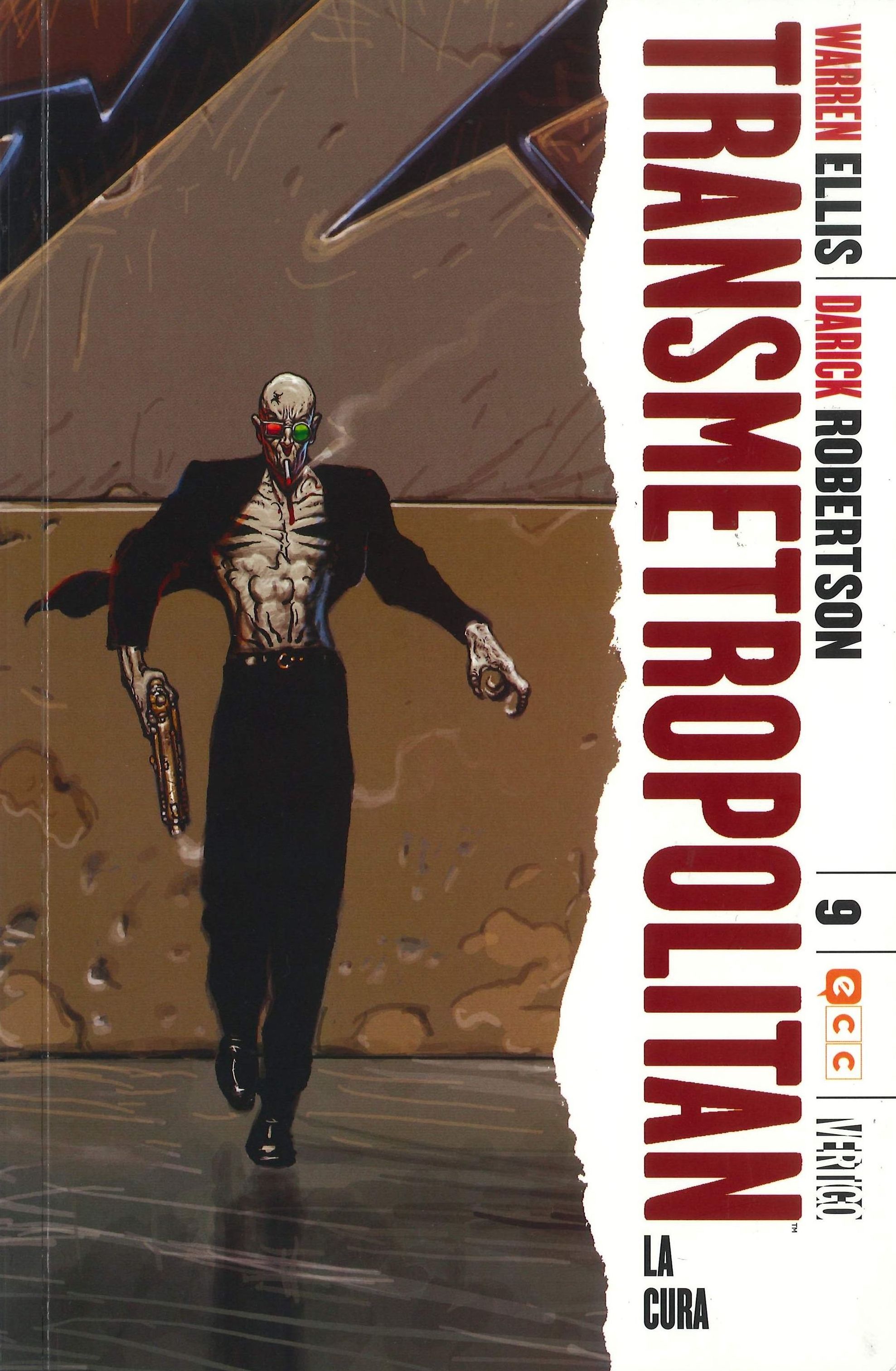 Carátula Transmetropolitan Tomo 9 ECC Cómics.cbr