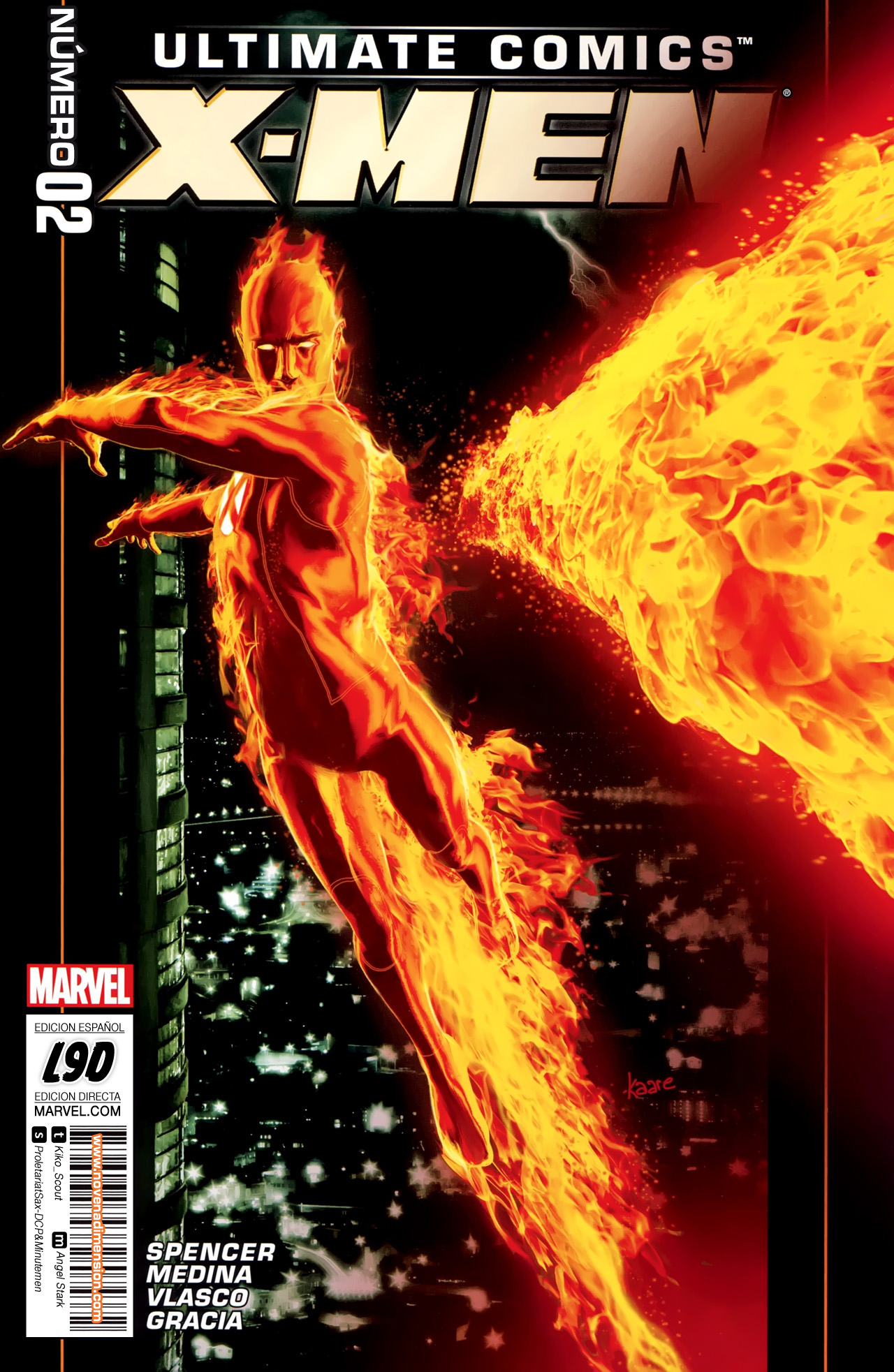 Carátula Ultimate Comics X-Men #02.cbr