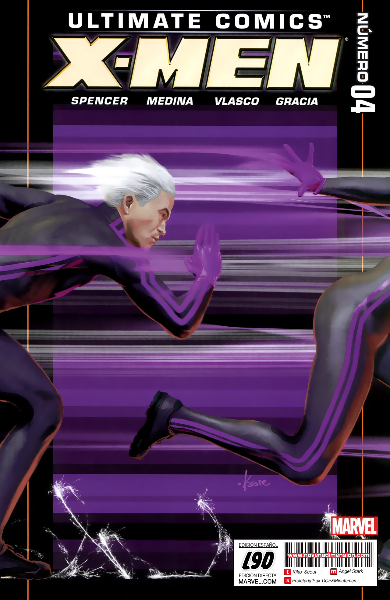 Carátula Ultimate Comics X-Men #04.cbr