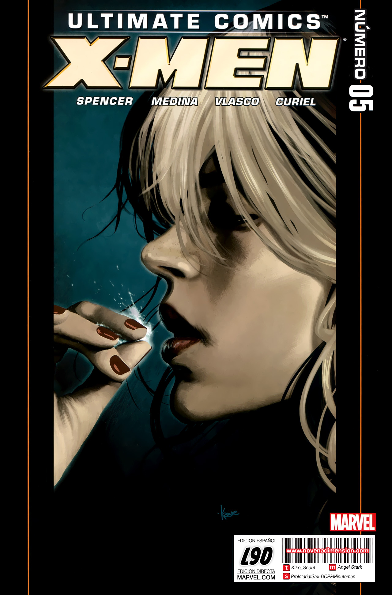 Carátula Ultimate Comics X-Men #05.cbr