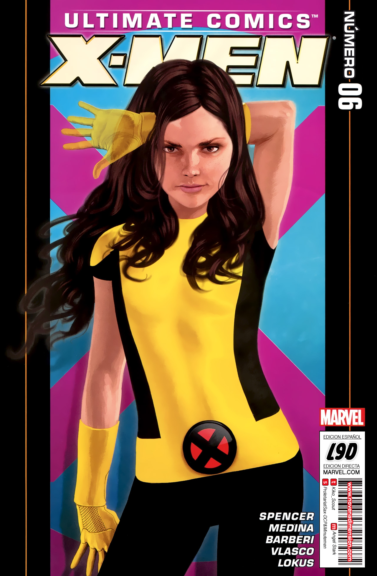 Carátula Ultimate Comics X-Men #06.cbr