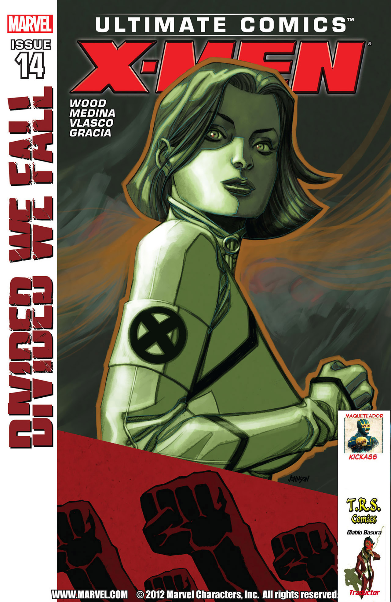 Carátula Ultimate Comics X-Men #14.cbr