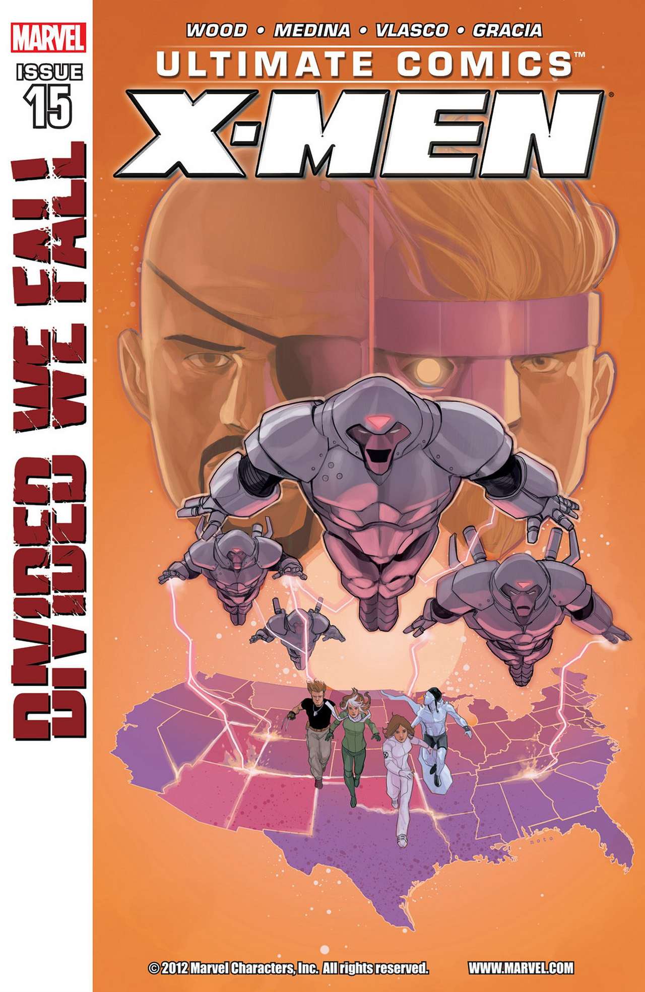 Carátula Ultimate Comics X-Men #15.cbr