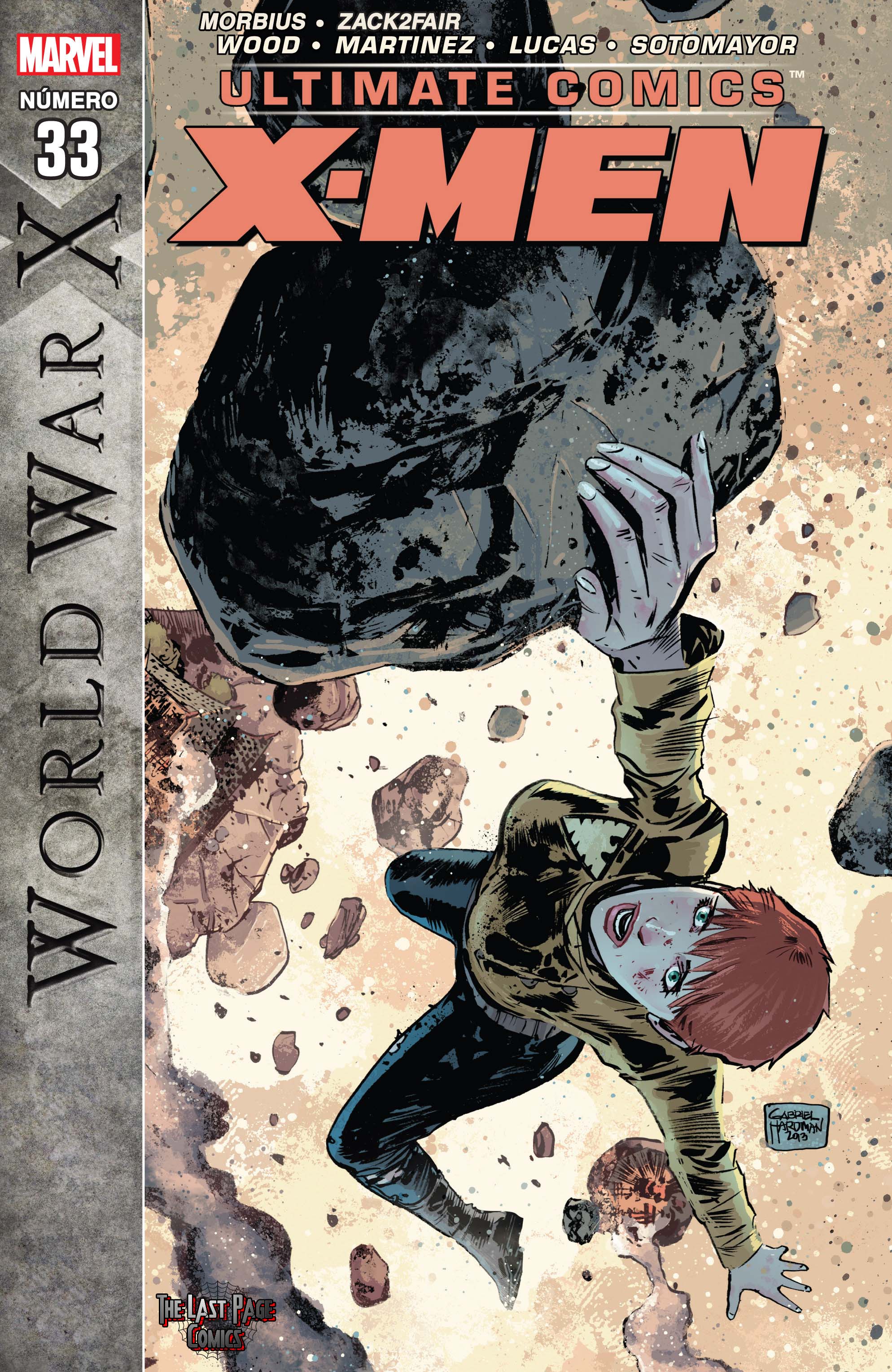 Carátula Ultimate Comics X-Men #33.cbr