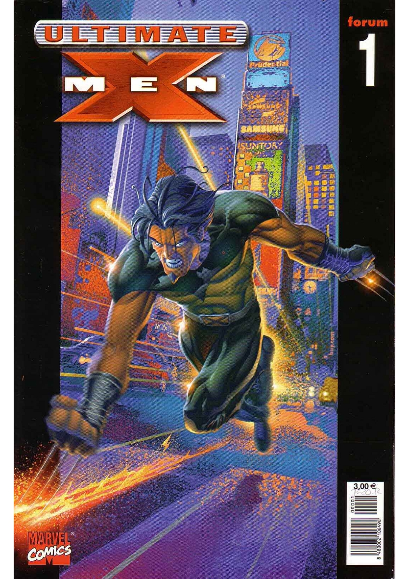 Carátula Ultimate X-Men #001.cbr