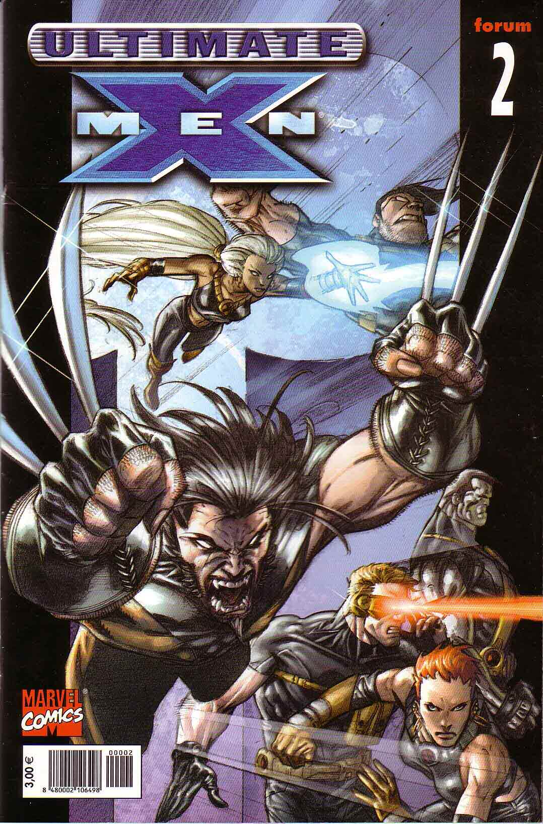 Carátula Ultimate X-Men #002.cbr