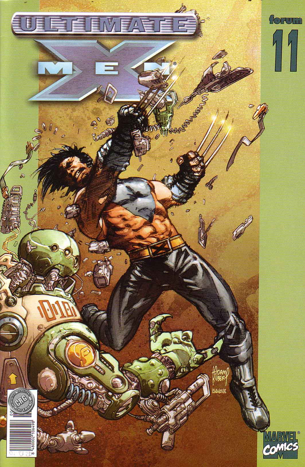 Carátula Ultimate X-Men #021.cbr