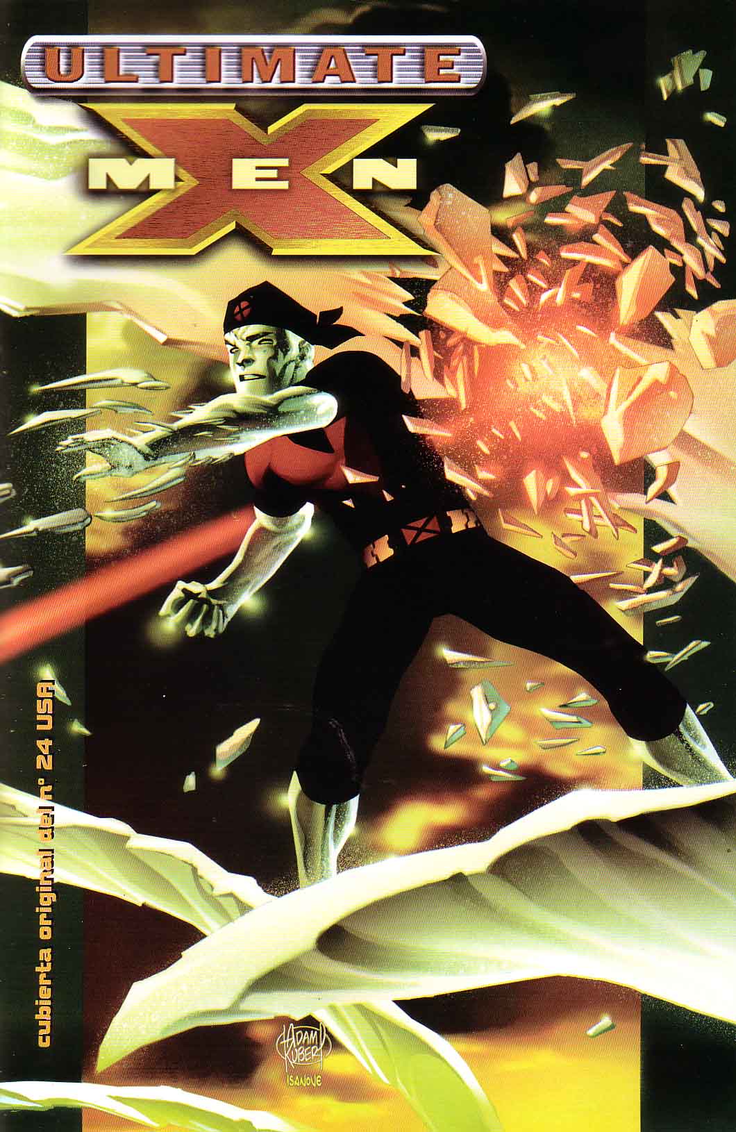 Carátula Ultimate X-Men #024.cbr