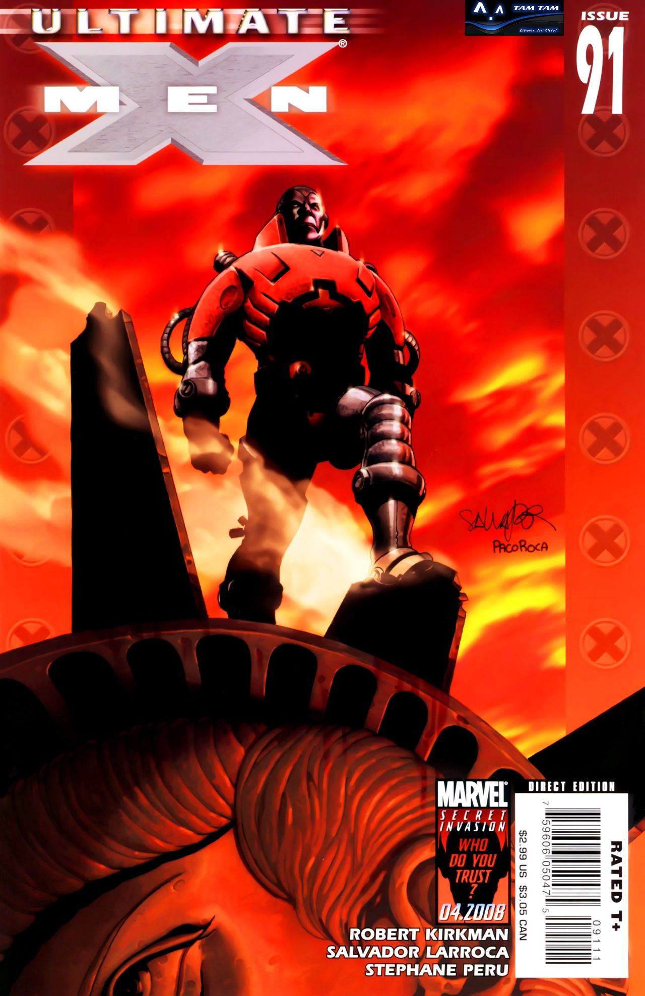 Carátula Ultimate X-Men #091.cbr