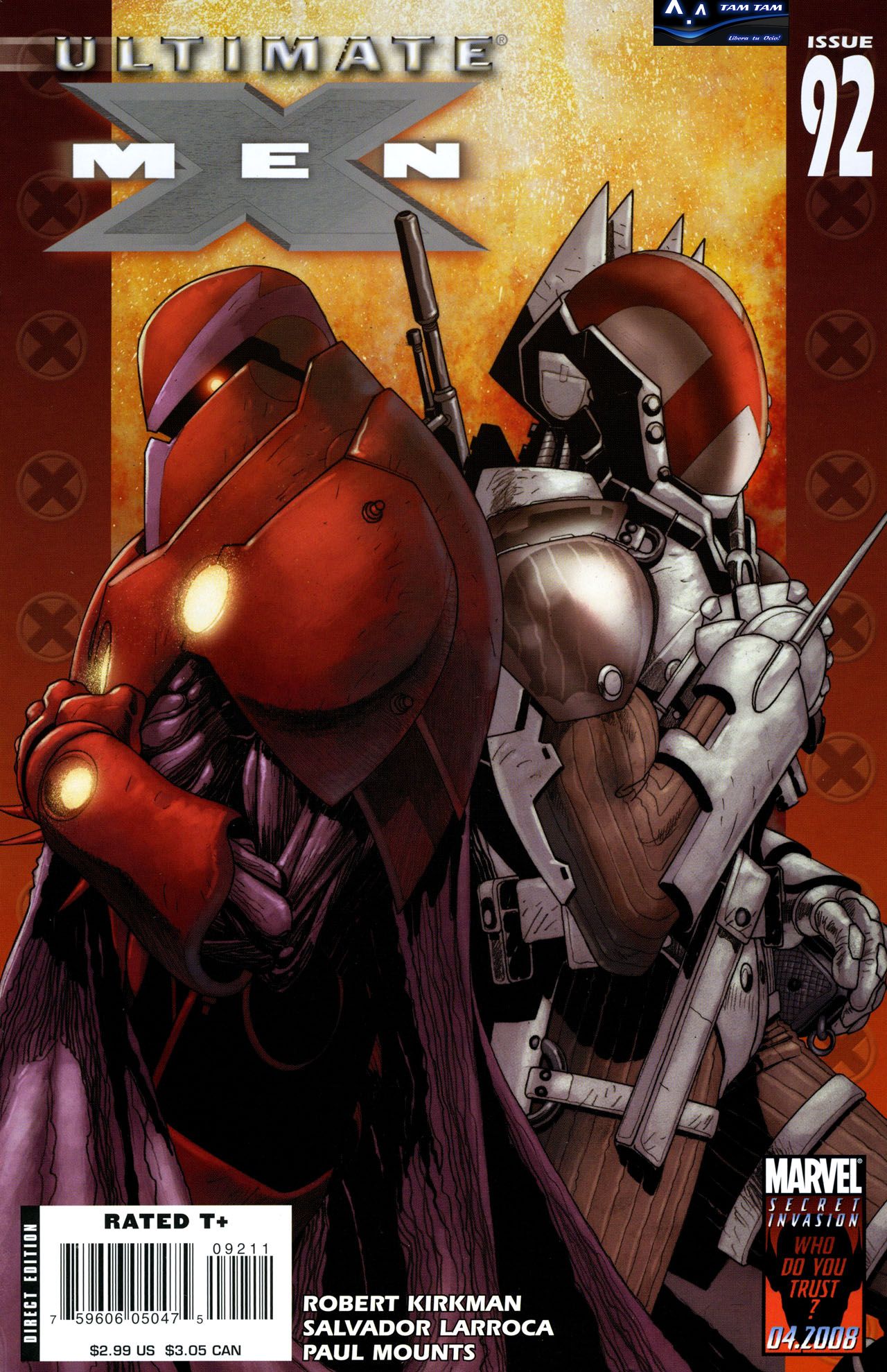 Carátula Ultimate X-Men #092.cbr