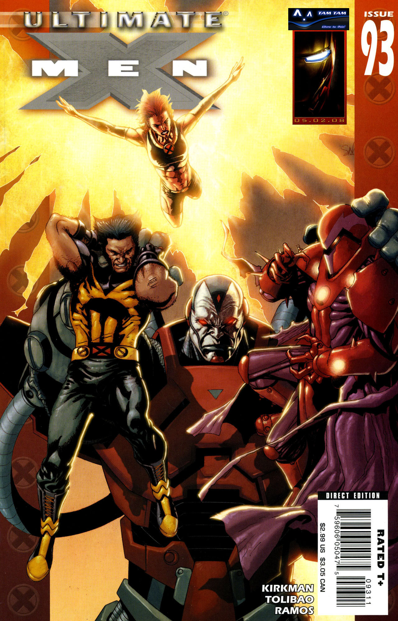 Carátula Ultimate X-Men #093.cbr