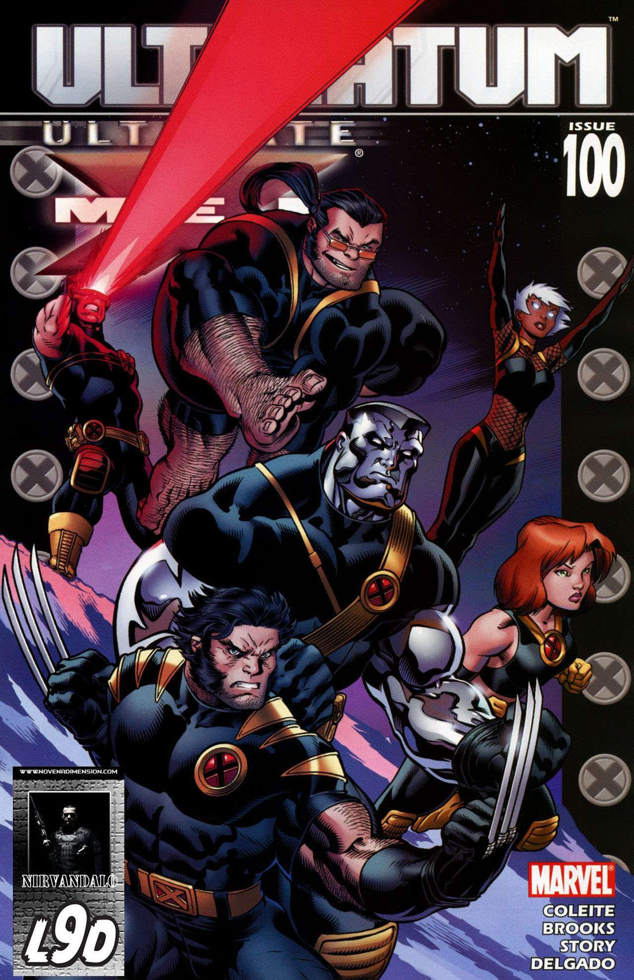 Carátula Ultimate X-Men #100.cbr