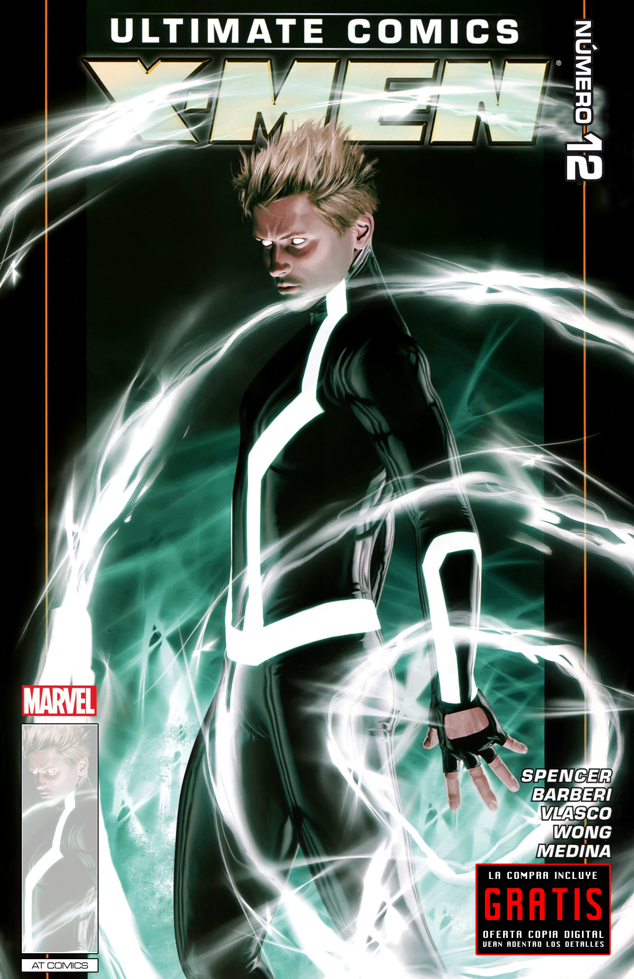 Carátula Ultimate Comics X-Men #12.cbr